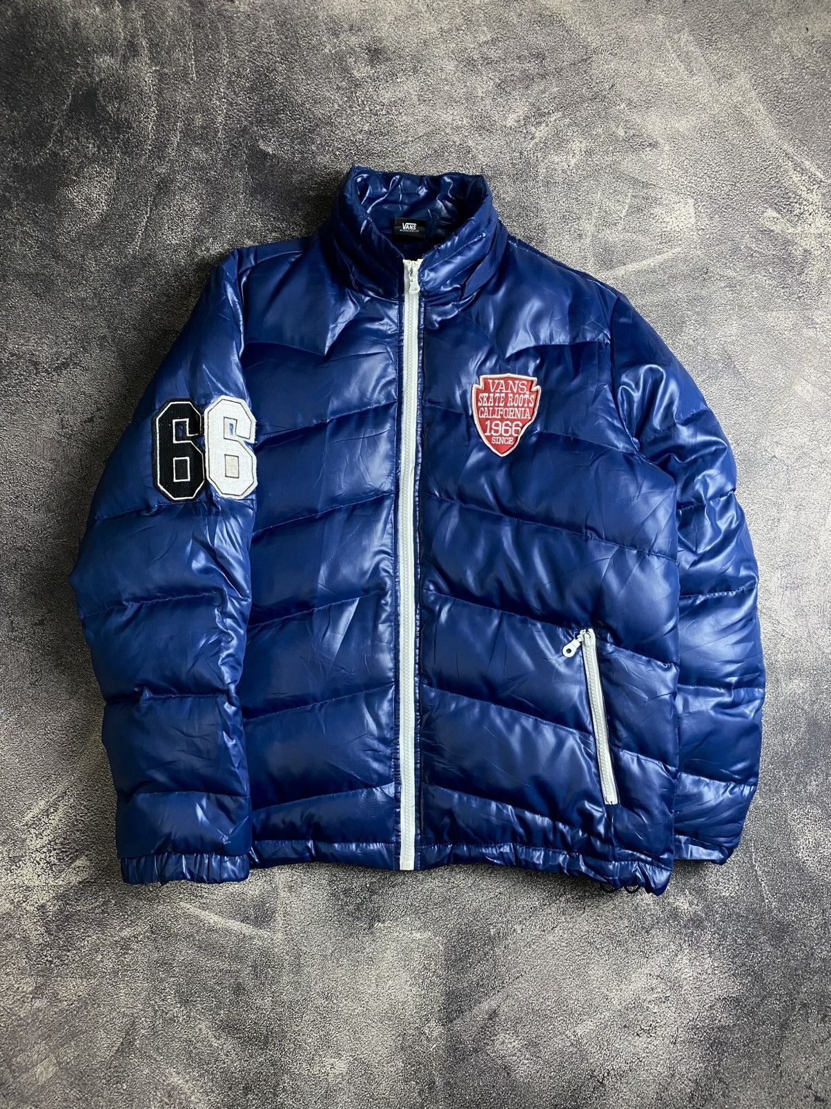 Japanese Brand × Vans Vans Vintage puffer down jacket Size US M / EU 48-50 / 2 - 2 Thumbnail