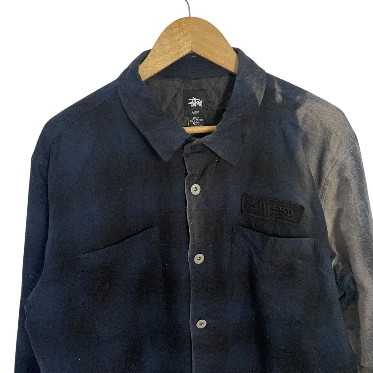 Stussy Vintage Stussy Button Ups Faded Jacket Size US L / EU 52-54 / 3 - 4 Thumbnail