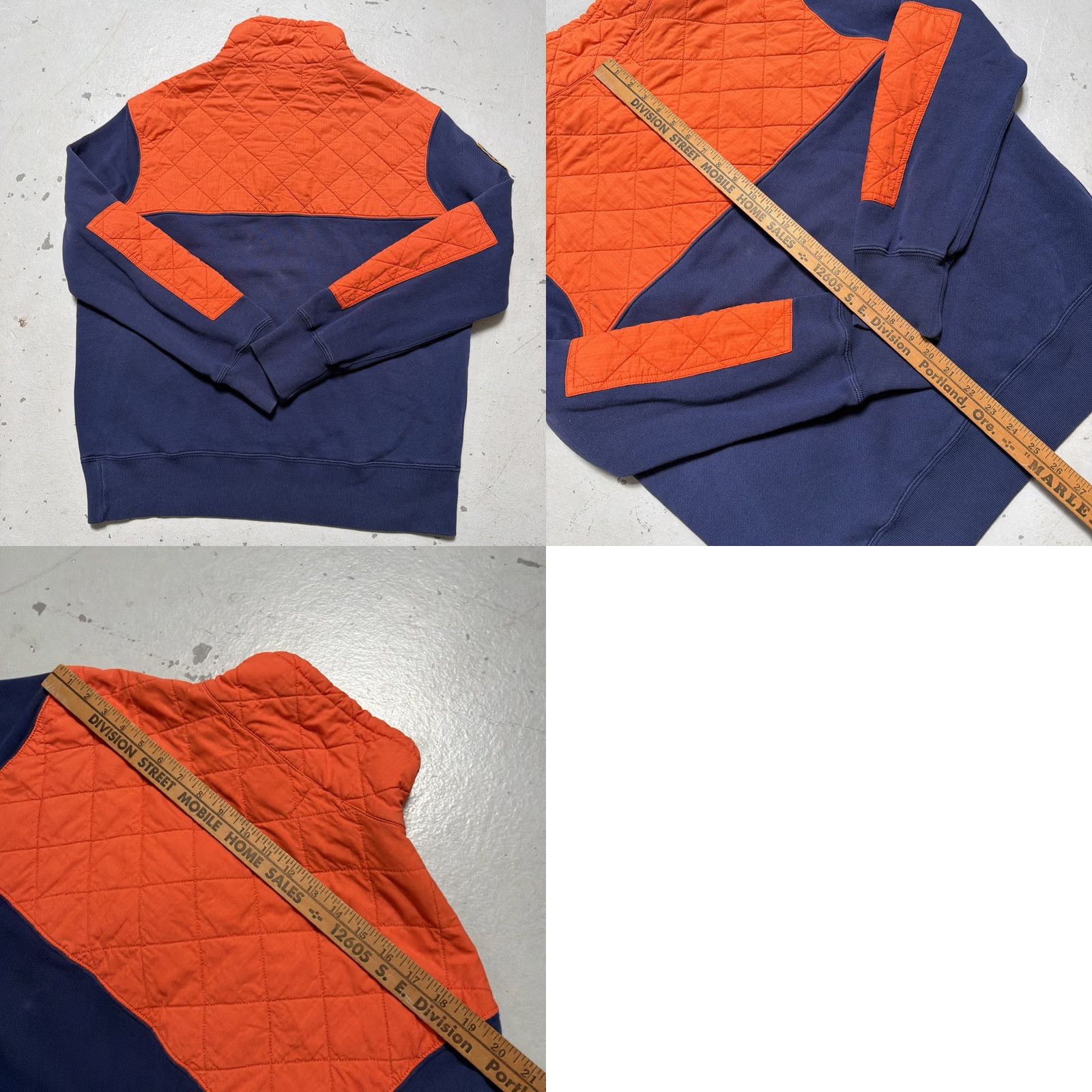 Polo Ralph Lauren VINTAGE Polo Ralph Lauren Sweater L Quilted Pullover Snap Chief Canoe Kayak Club Size US L / EU 52-54 / 3 - 8 Thumbnail