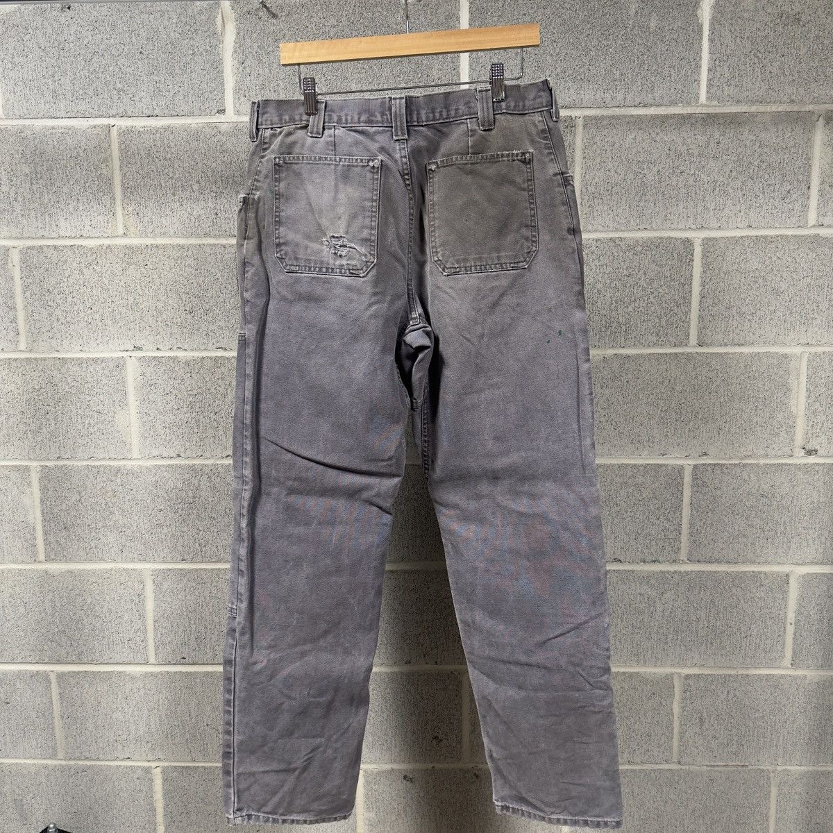Vintage Thrashed Faded Distressed Arborwear Work Pants ERD Grunge Size US 34 / EU 50 - 2 Thumbnail