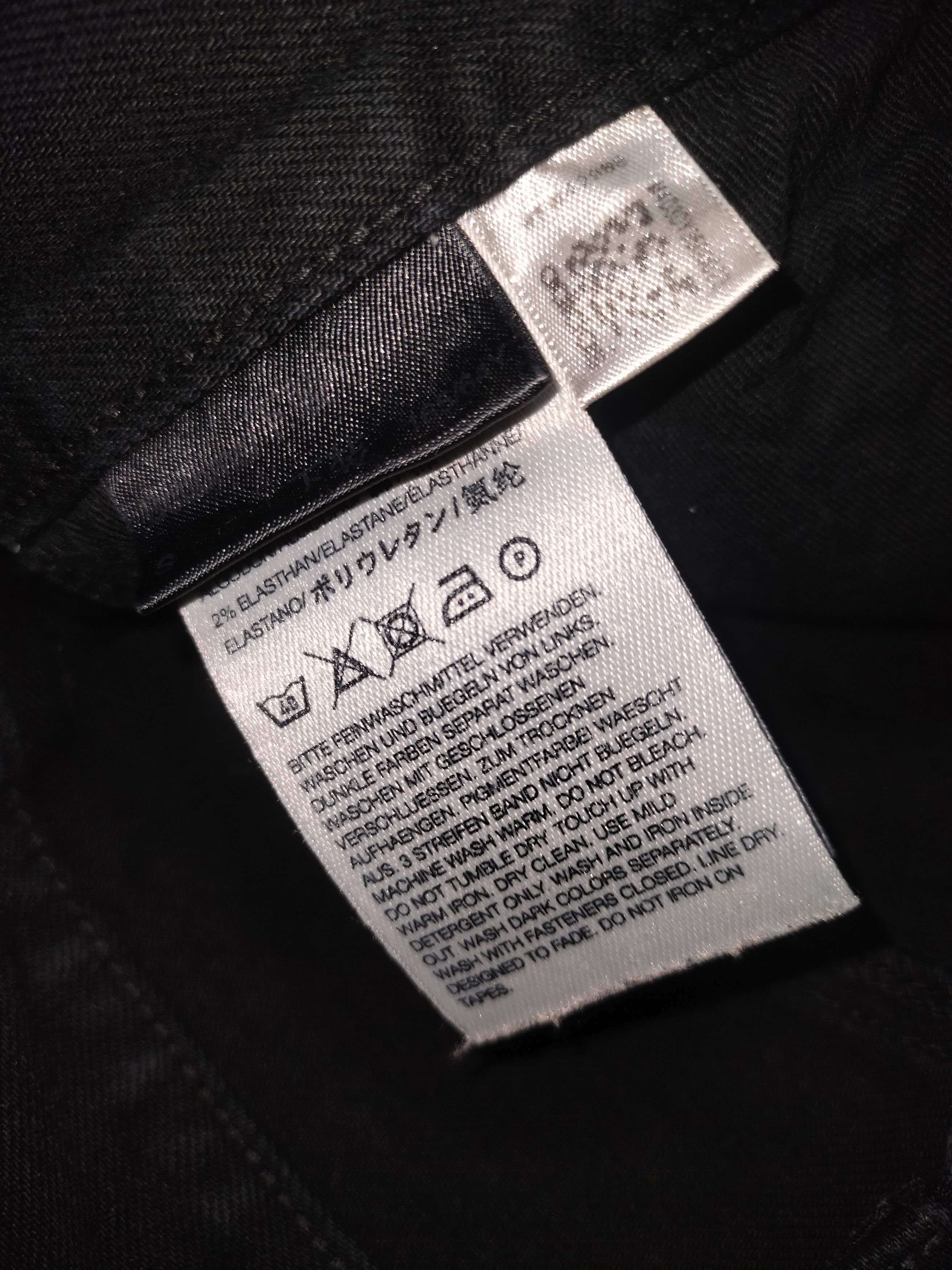 Adidas Y3 Yohji Yamamoto Drop crotch Denim Pants Size US 31 - 9 Thumbnail