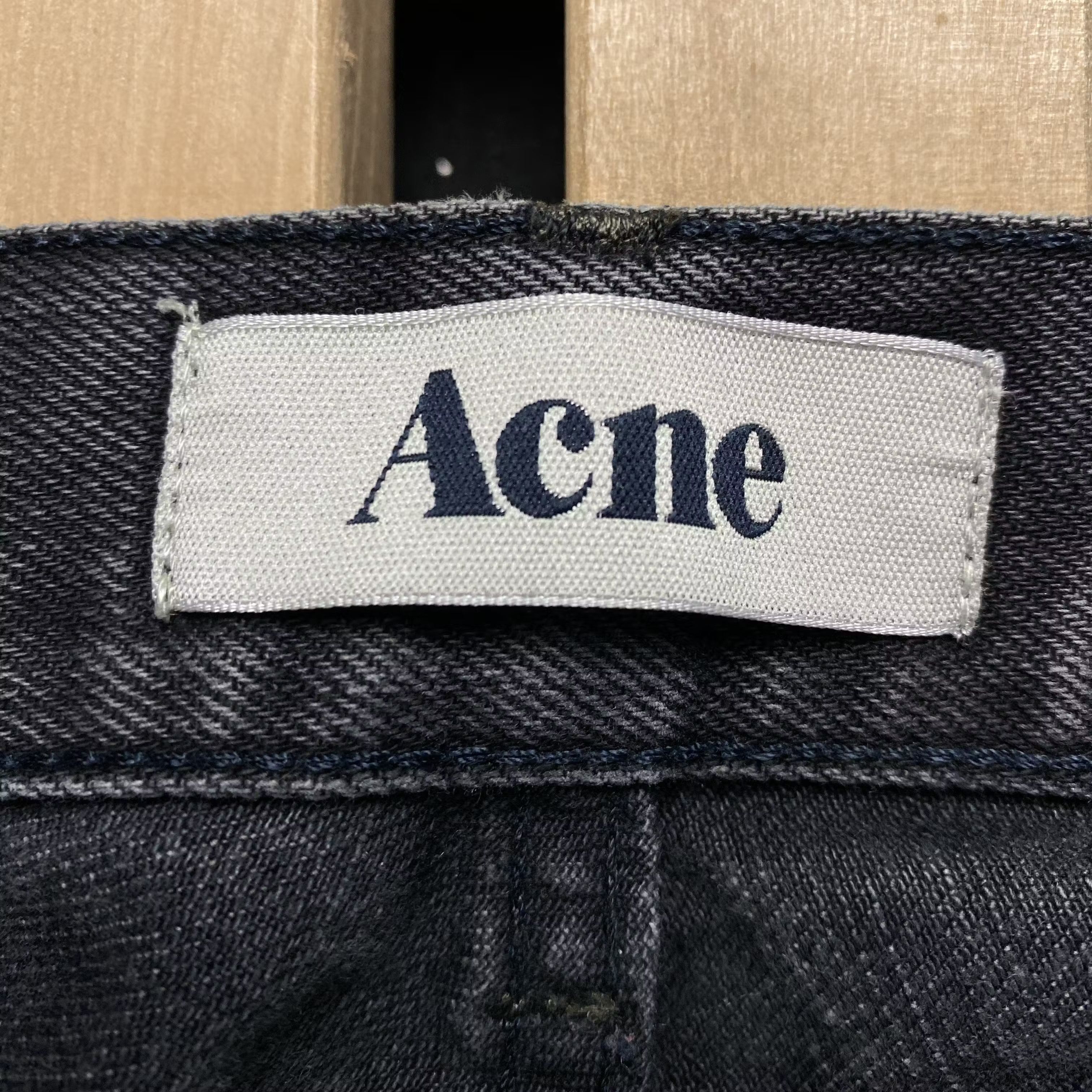 Acne Studios Mens Jeans Denim Acne Mic Raven Size 32 Size US 32 / EU 48 - 7 Thumbnail