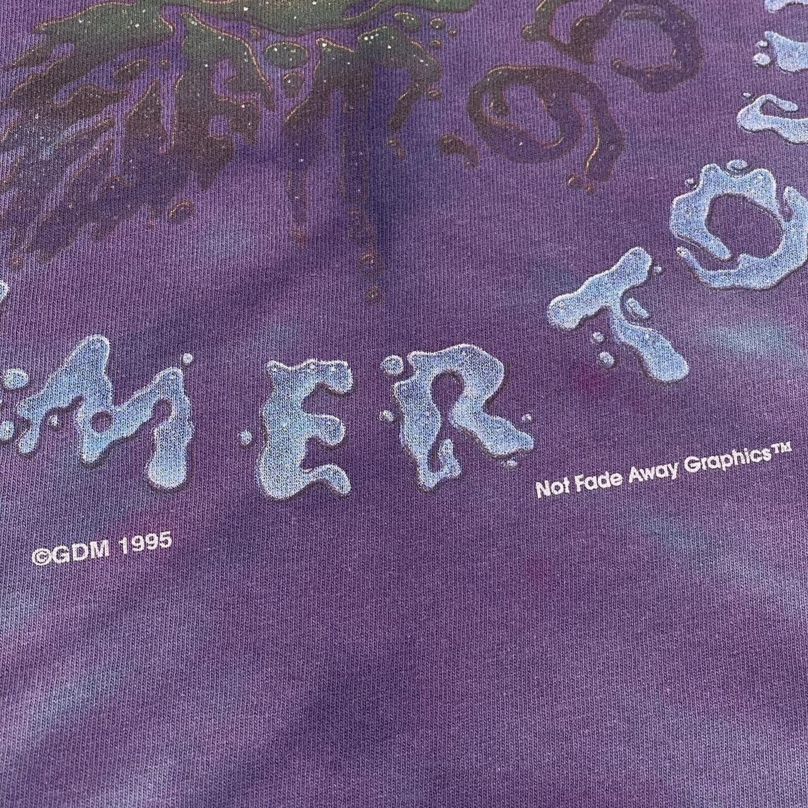 Liquid Blue Vintage 1995 GRATEFUL DEAD Size Large T-Shirt Summer ‘95 GDM Size US L / EU 52-54 / 3 - 6 Thumbnail