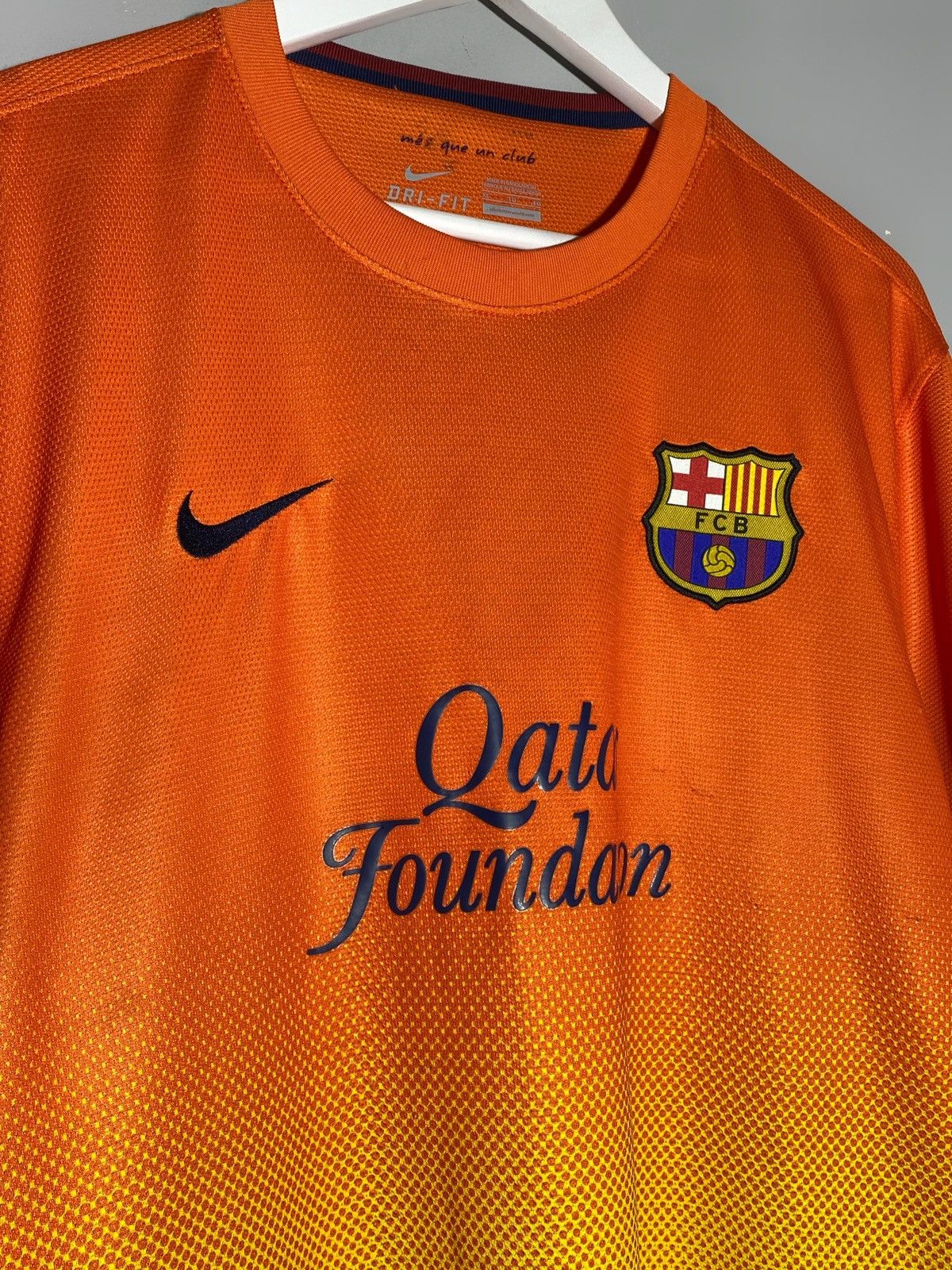 Nike Nike FC Barcelona 2012/13 Away Football Shirt Soccer Jersey Size US XL / EU 56 / 4 - 3 Thumbnail