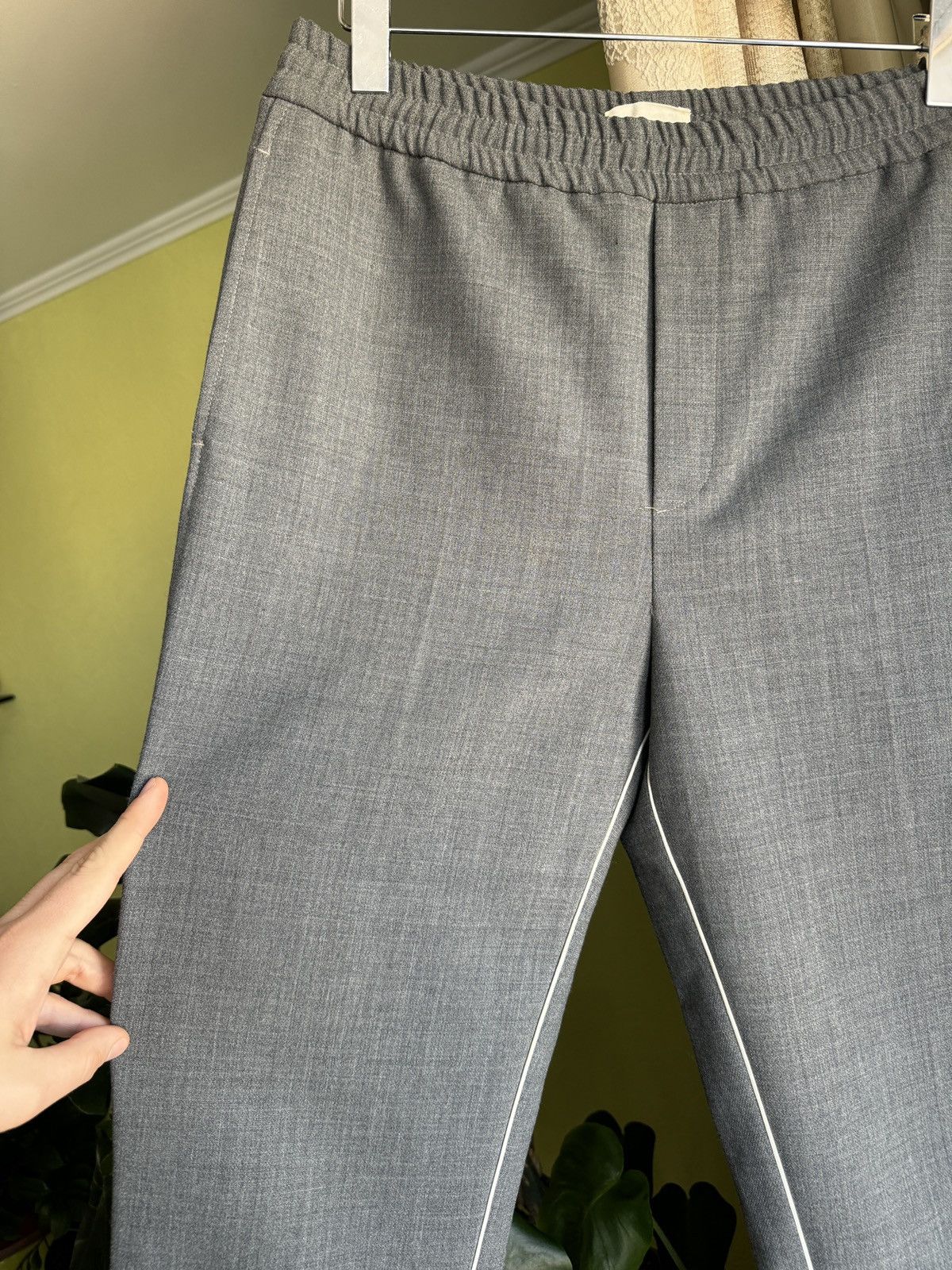 Wood Wood Wood Wood Cropped Trousers Wool Size US 32 / EU 48 - 5 Thumbnail