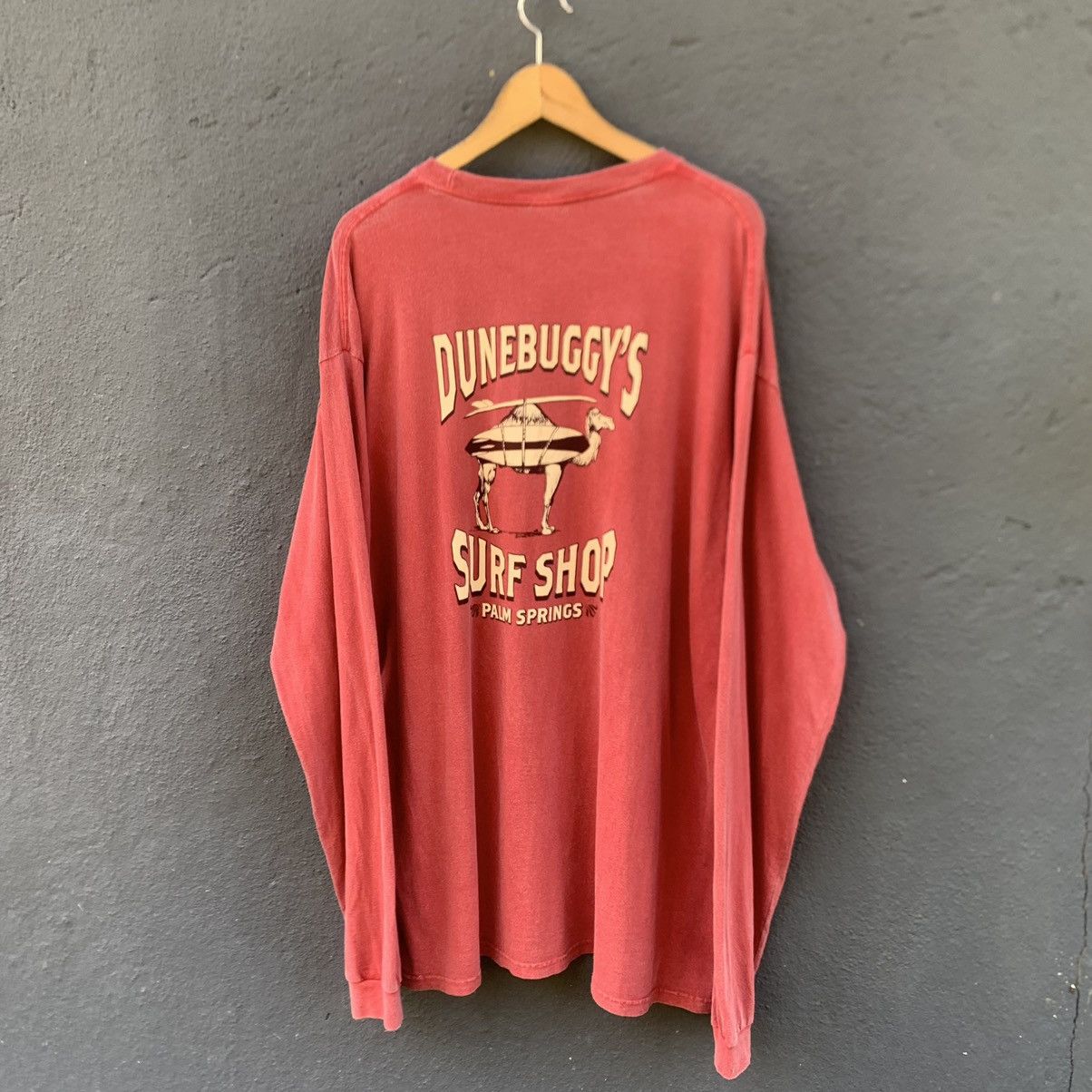Vintage Thrashed Faded Vintage Dunebuggy’s Surf Brand Oversize Tee Size US XL / EU 56 / 4 - 3 Thumbnail