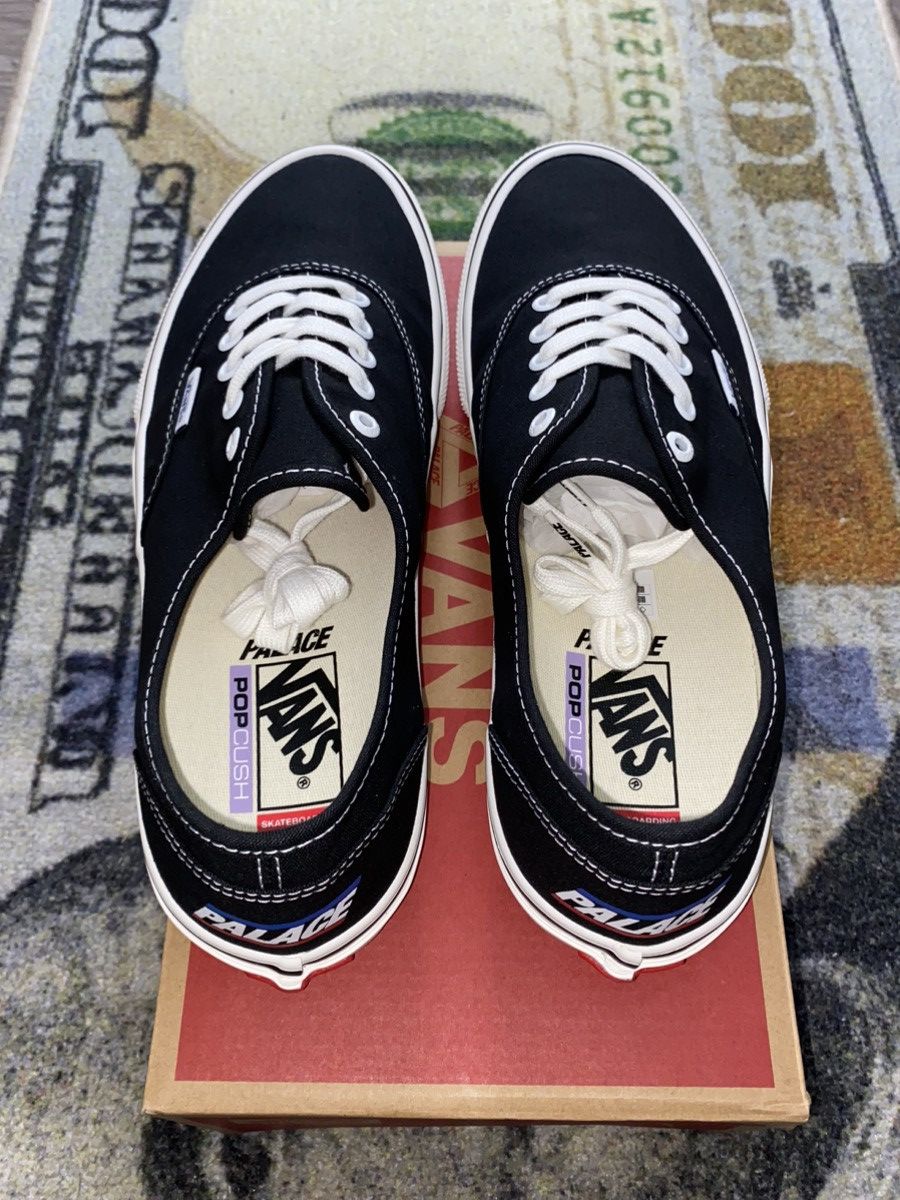 Palace Palace Vans Skate Authentic Classic White Size US 11.5 / EU 44-45 - 2 Thumbnail