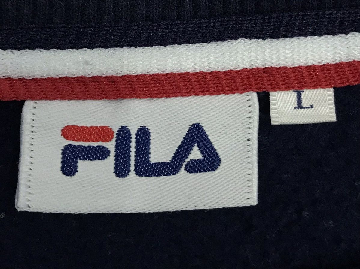 Fila × Vintage Vintage Fila Numero Uno Biella Italia Sweatshirt Size US L / EU 52-54 / 3 - 8 Thumbnail