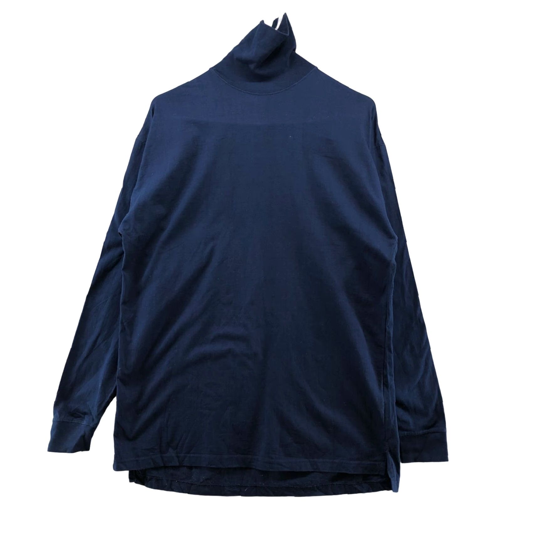 Vintage VINTAGE Kandahar Norwegian Turtleneck Long Sleeve Cotton Shirt Blue Mens S Size US S / EU 44-46 / 1 - 2 Thumbnail