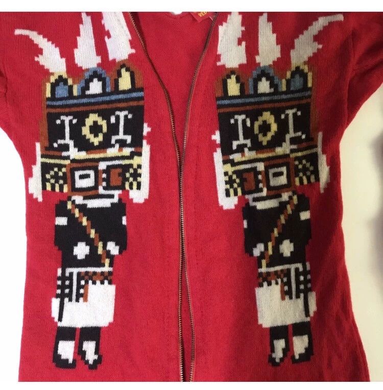 Vivienne Westwood Vivienne Westwood Indian villain pattern knitted coat with Size M / US 6-8 / IT 42-44 - 2 Thumbnail
