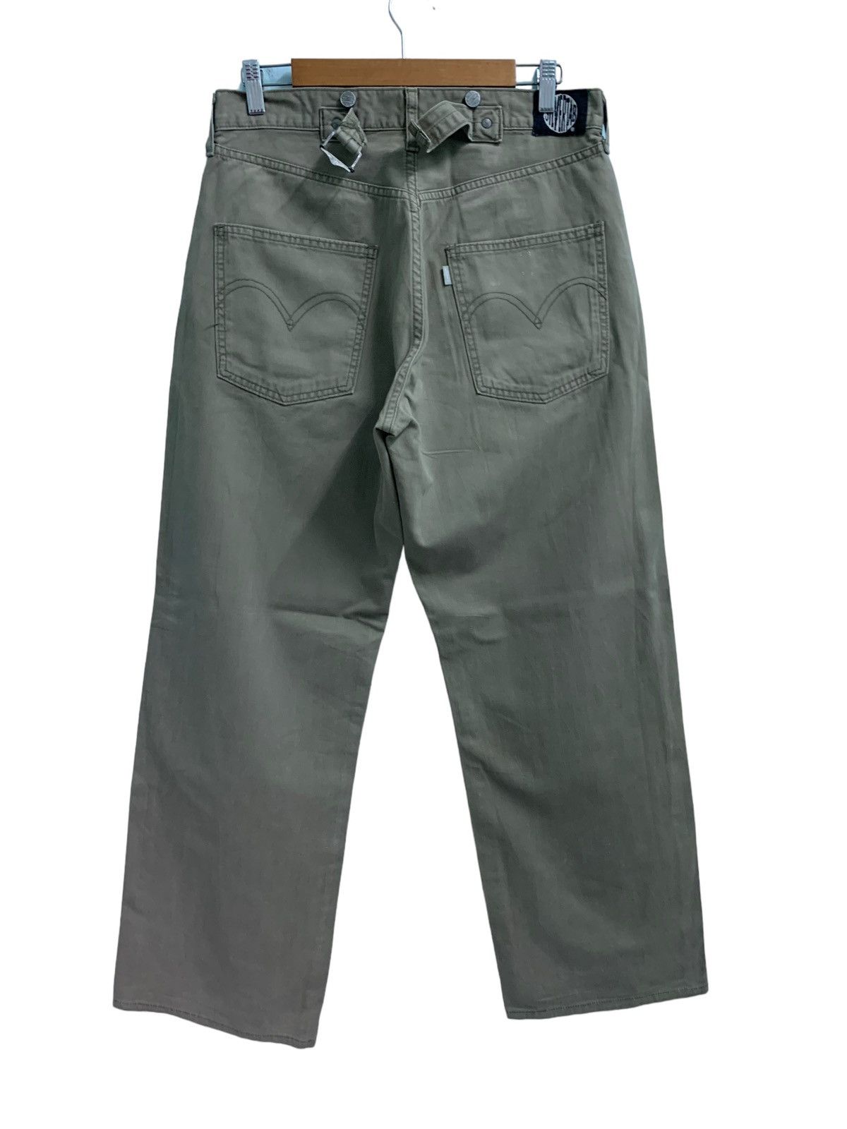 Levi's × Levi's Vintage Clothing 🔥Rare Vintage Levis SilverTab Loose Buckle Back Pants Size US 30 / EU 46 - 1 Thumbnail