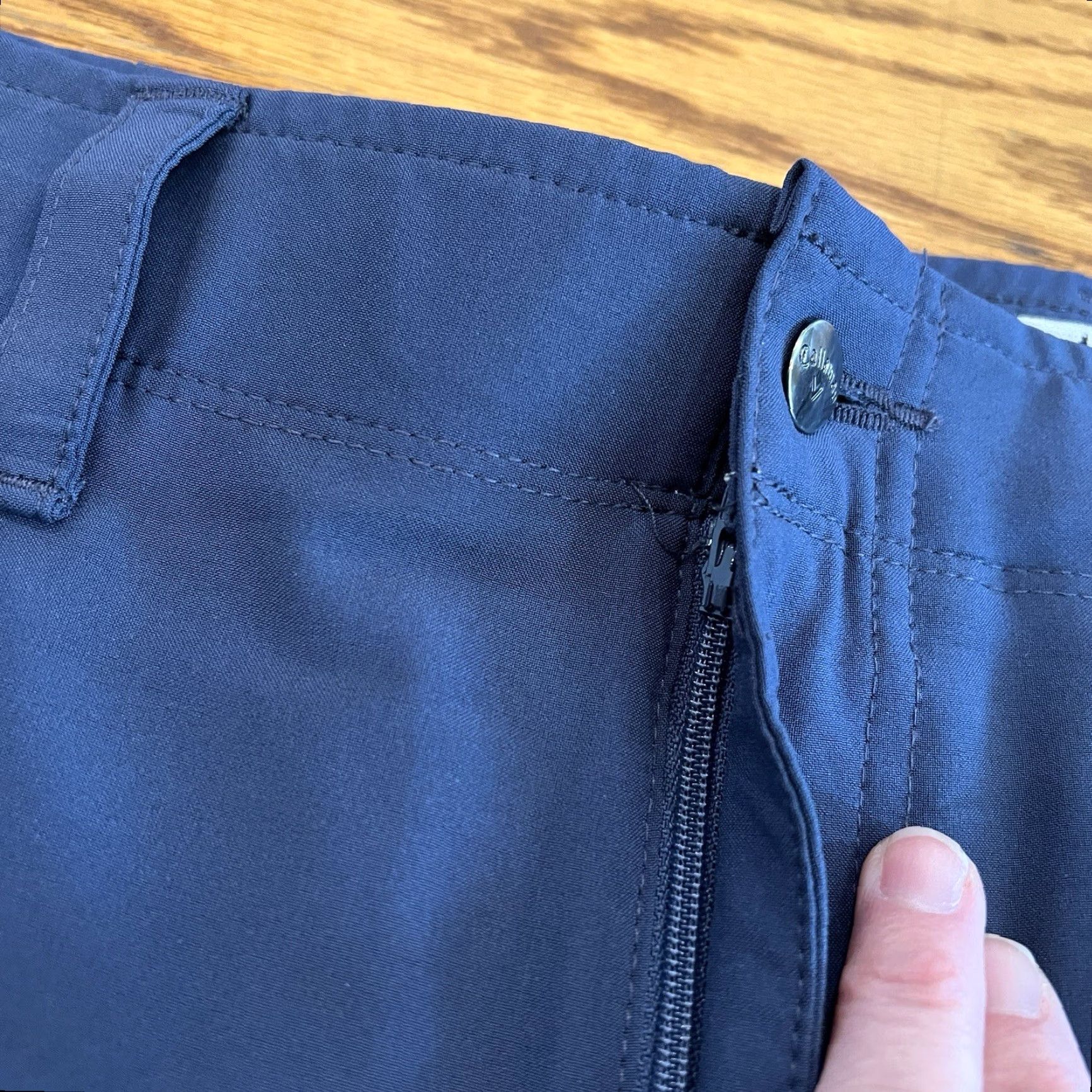 Callaway Callaway Golf Shorts Mens 34 Blue Preppy Quick Dry Active Stretch Chino Workwear Size US 34 / EU 50 - 5 Thumbnail