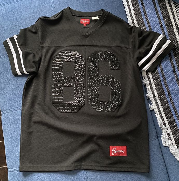 Supreme Supreme faux croc football Jersey | Grailed