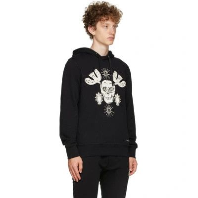 Alexander McQueen o1y1024 Hooded Sweatshirt In Black Size US S / EU 44-46 / 1 - 3 Thumbnail