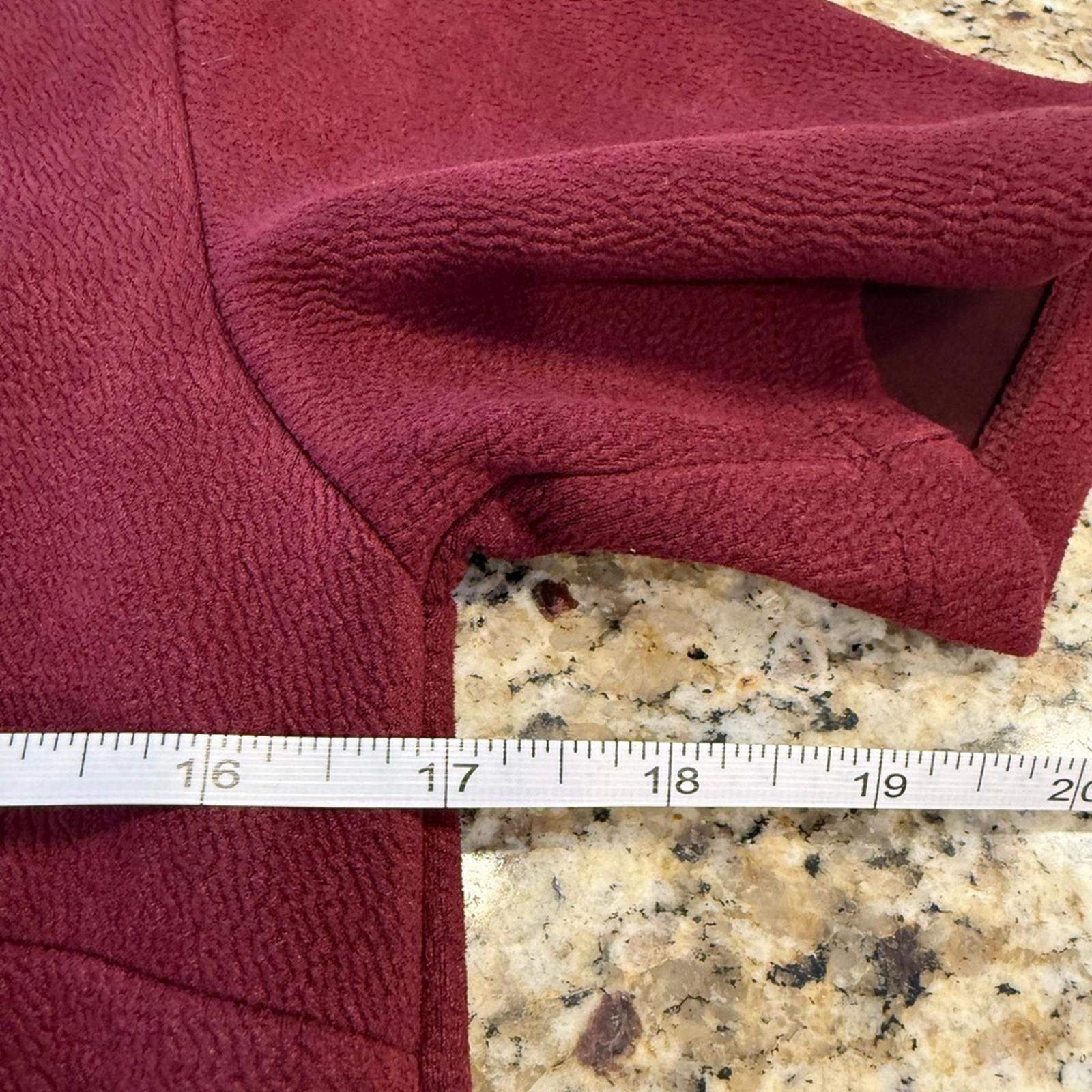 Other Bishop & Young burgundy textured midi shift dress SZ SM Size S / US 4 / IT 40 - 8 Thumbnail