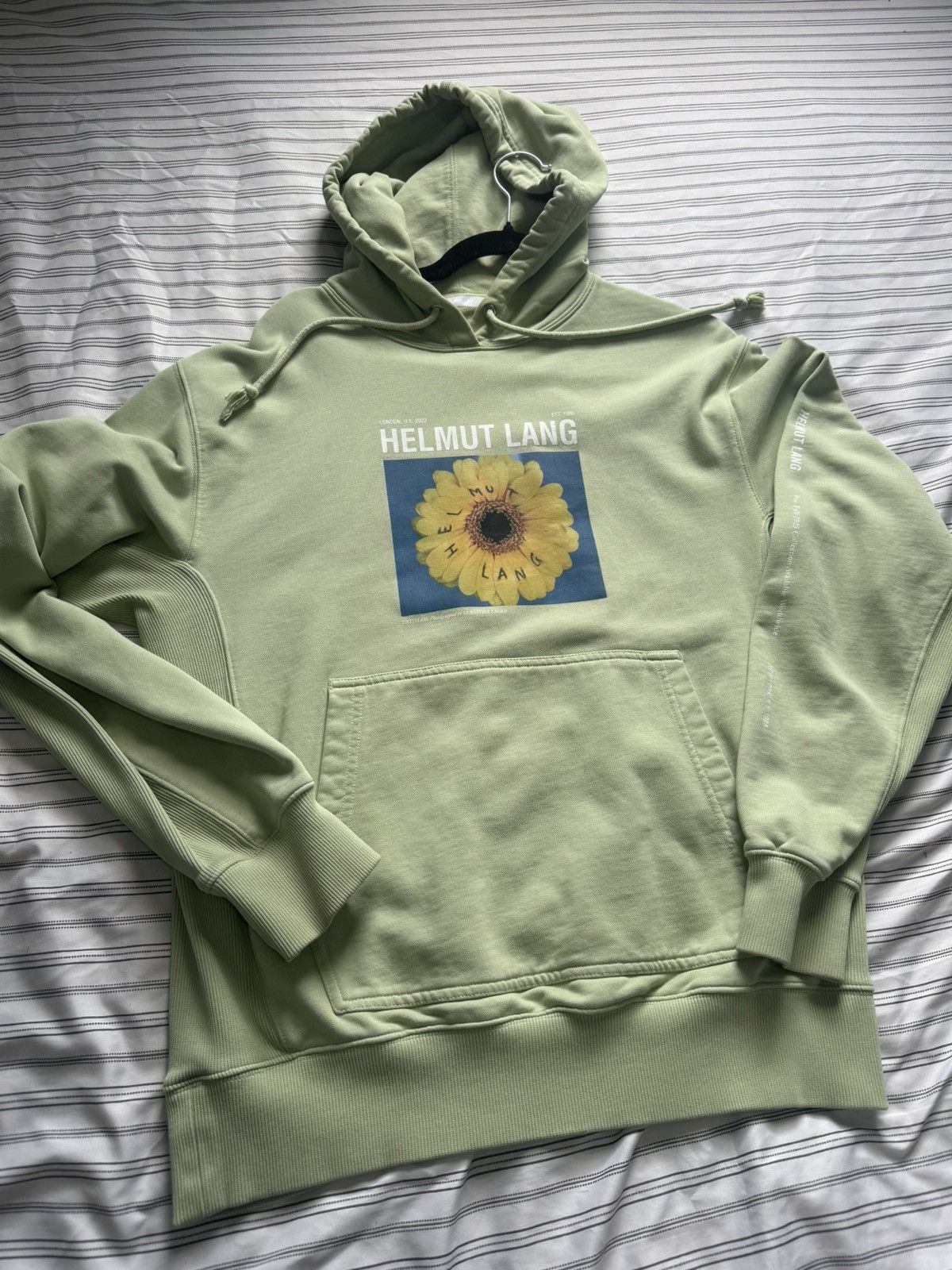 Helmut Lang Helmut Lang Photo 5 Hoodie Green | Size M Size US M / EU 48-50 / 2 - 3 Thumbnail