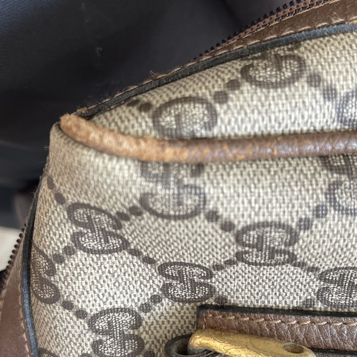Gucci Vintage GUCCI Web Boston Doctor Top Handle Bag Handbag Size ONE SIZE - 8 Thumbnail