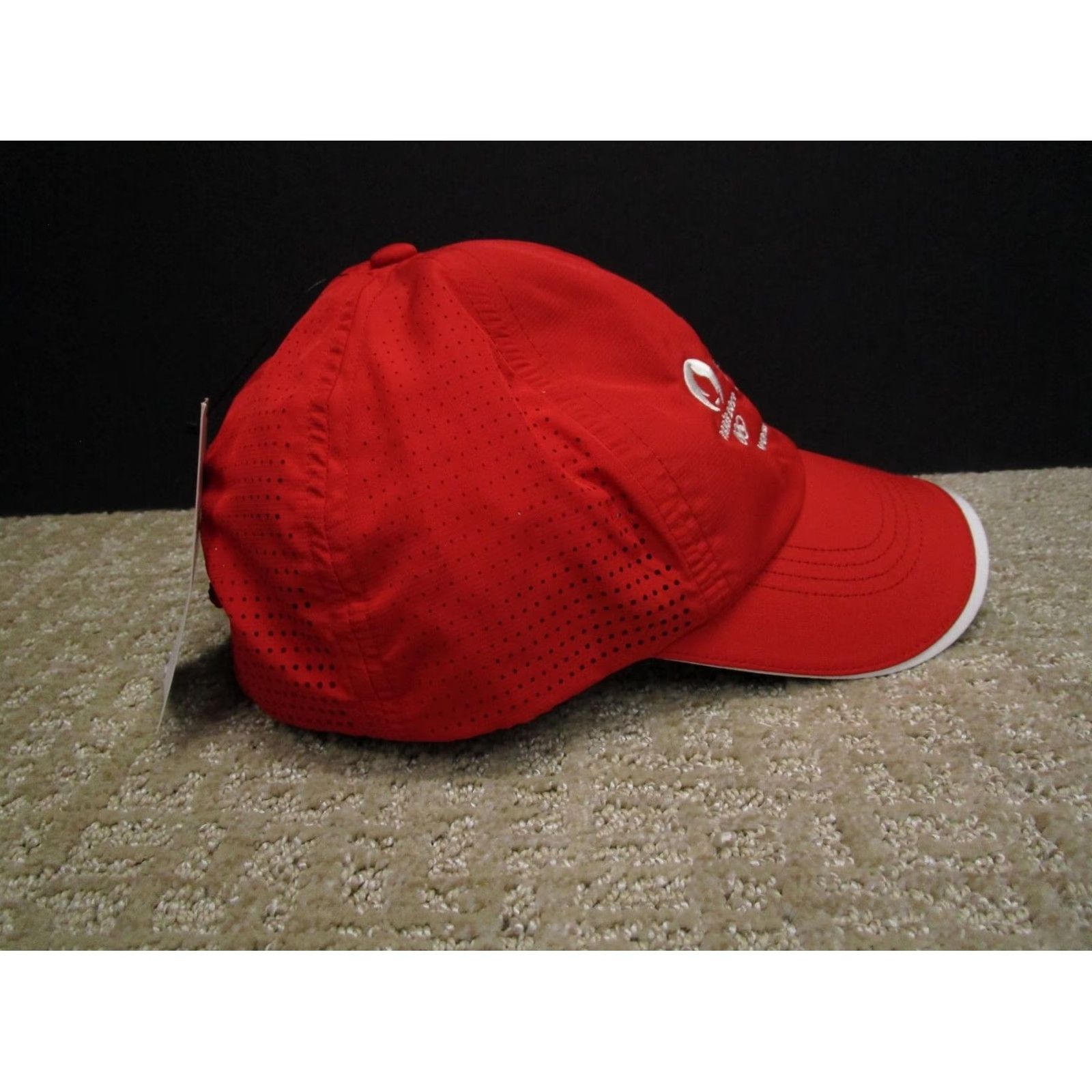 Nike Nike Paris Olympics Strap Back Hat Men Adjustable Red Baseball Cap- Heritage 86 Size ONE SIZE - 4 Thumbnail