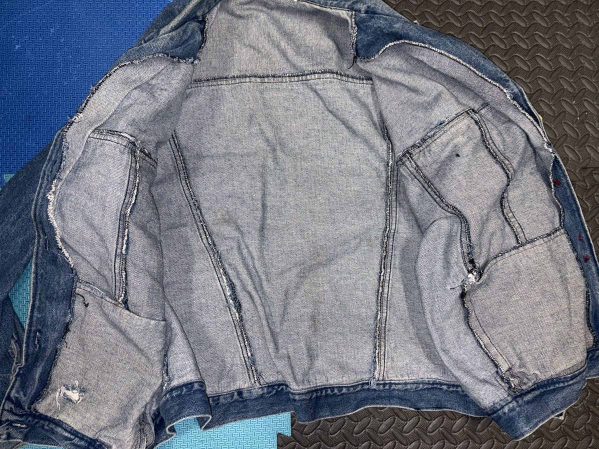 Other Vintage Queen Elizabeth womens denim 22 Jacket 90s Size 3XL / US 20-22 - 6 Thumbnail