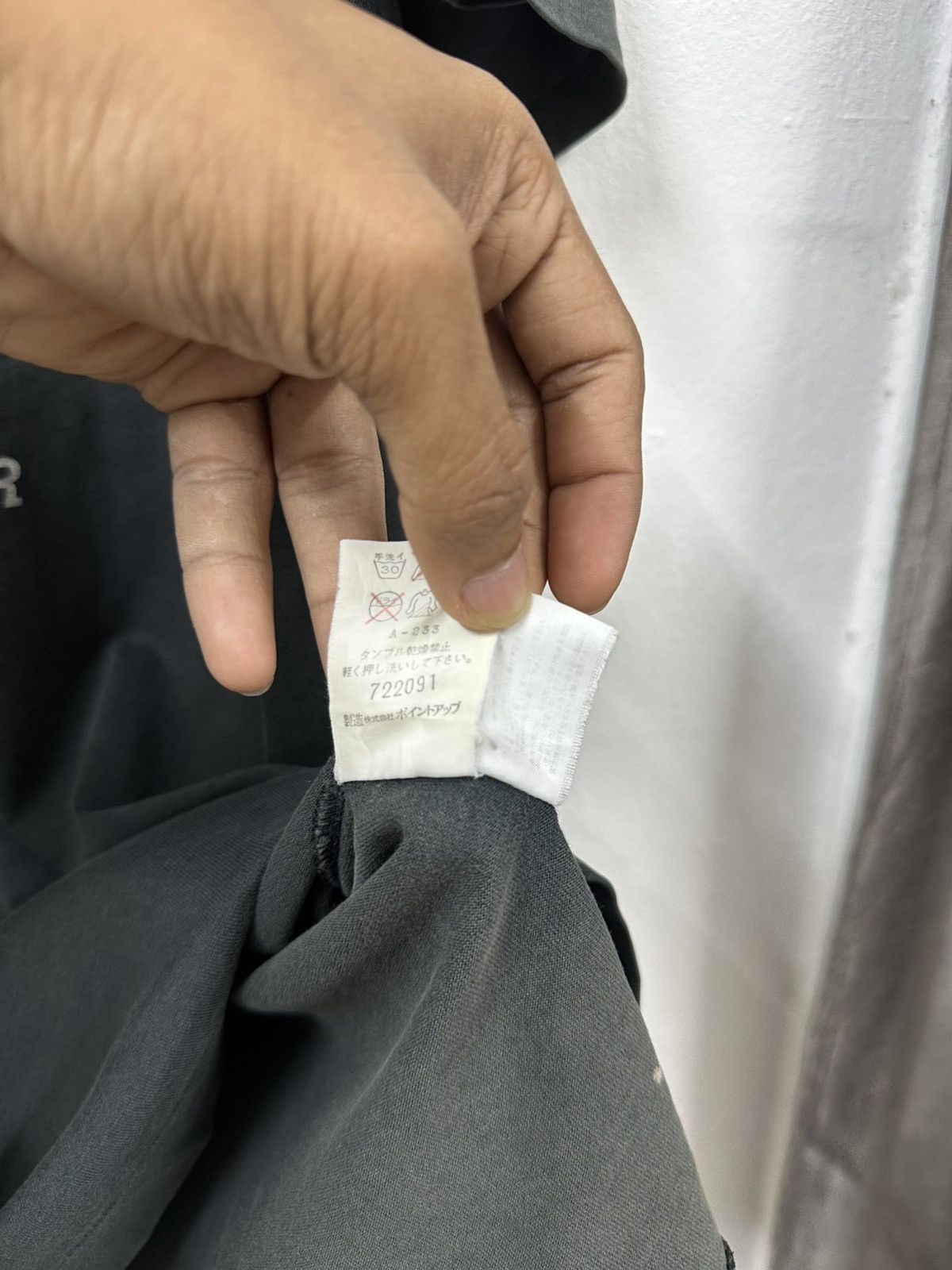 Hai Sporting Gear × Issey Miyake × Japanese Brand HAI SPORTING GEAR Big Logo Short Sleeve Sweatshirt Size US M / EU 48-50 / 2 - 5 Thumbnail