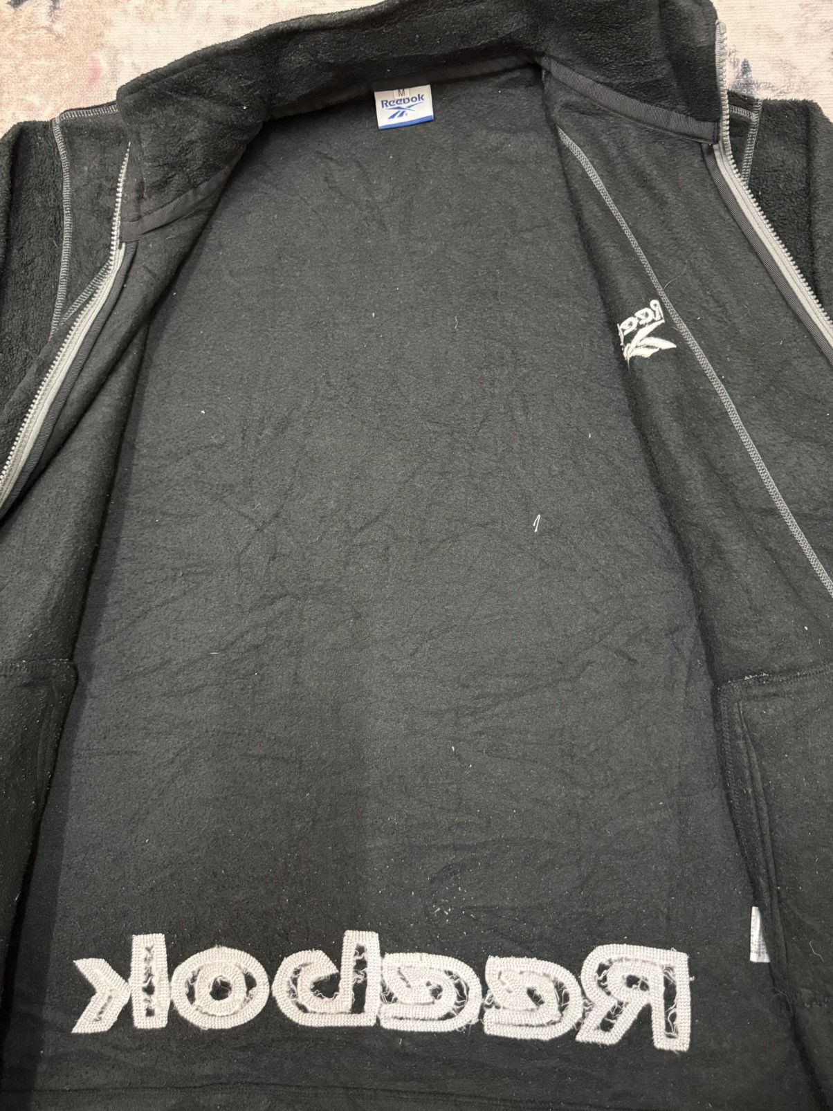 Reebok Reebok Backhit Embroidery Logo Zip Up Sweater Jacket Size US M / EU 48-50 / 2 - 10 Thumbnail