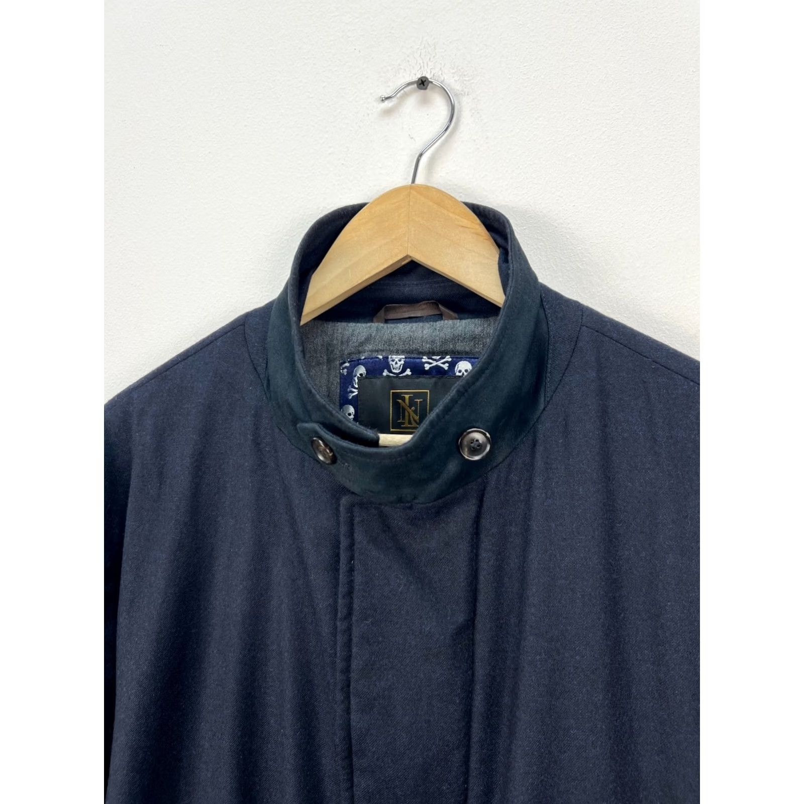 Vintage New & Lingwood Men’s Wool Jacket Coat Size 52 Navy blue Jacket Mens Regular 52 Navy blue Italy Size US L / EU 52-54 / 3 - 4 Thumbnail