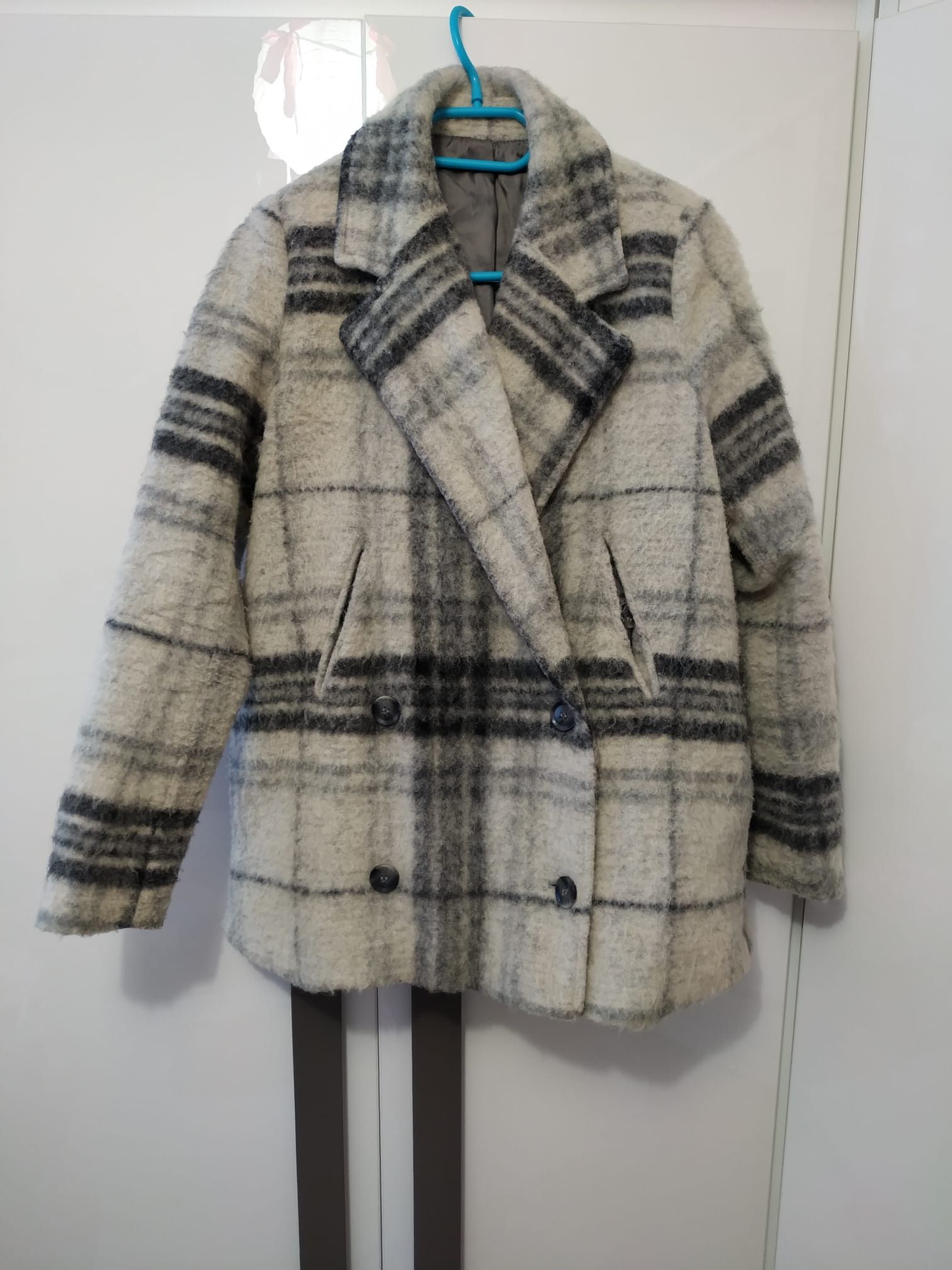 image of Samsoe Samsoe Samsoe & Samsoe Wool Coat Xs Gray Beige, Women's