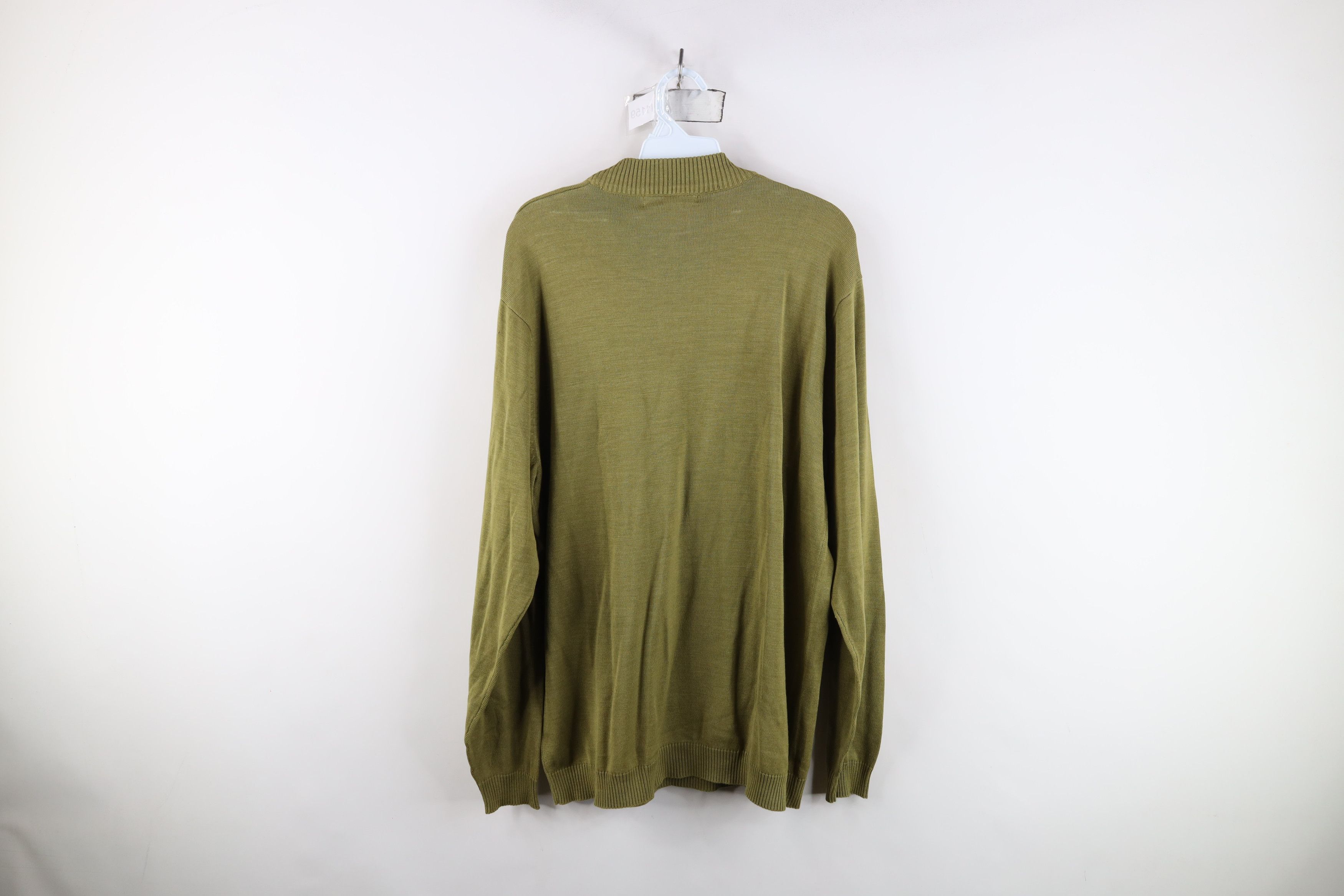 Vintage Deadstock Vintage 90s Streetwear Knit Mock Neck Sweater Size US L / EU 52-54 / 3 - 11 Thumbnail
