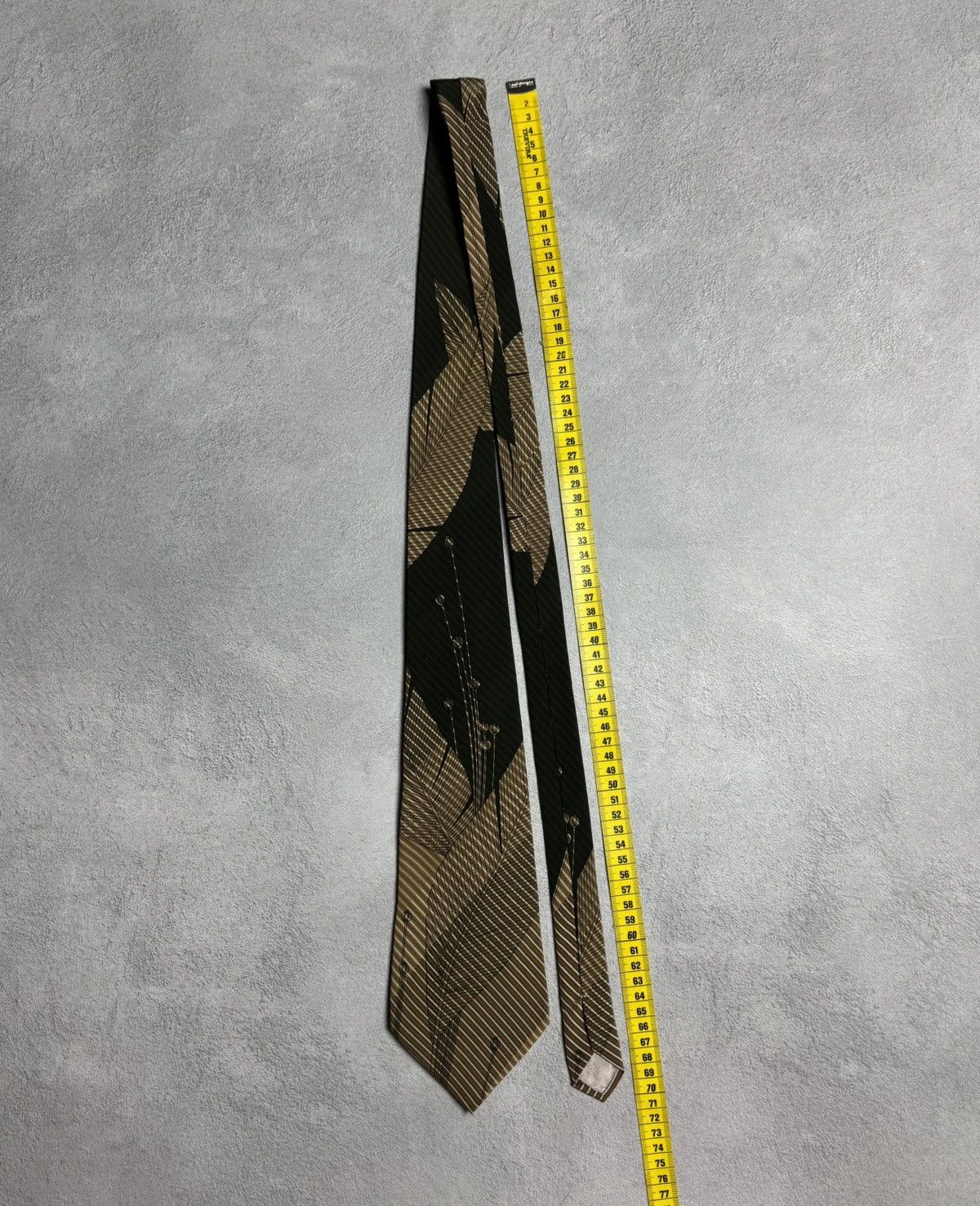 Dior Christian Dior 1990s Vintage 100% Silk Pattern Tie Size ONE SIZE - 10 Thumbnail