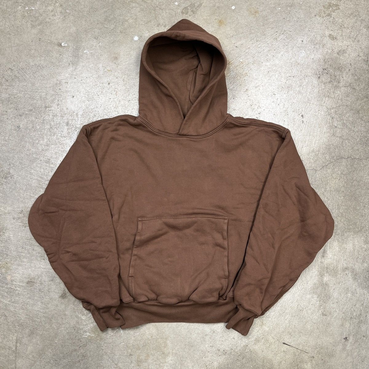 Gap × Kanye West × Yeezy Yeezy Gap Hoodie Brown Small Double Layer P Size US S / EU 44-46 / 1 - 1 Thumbnail