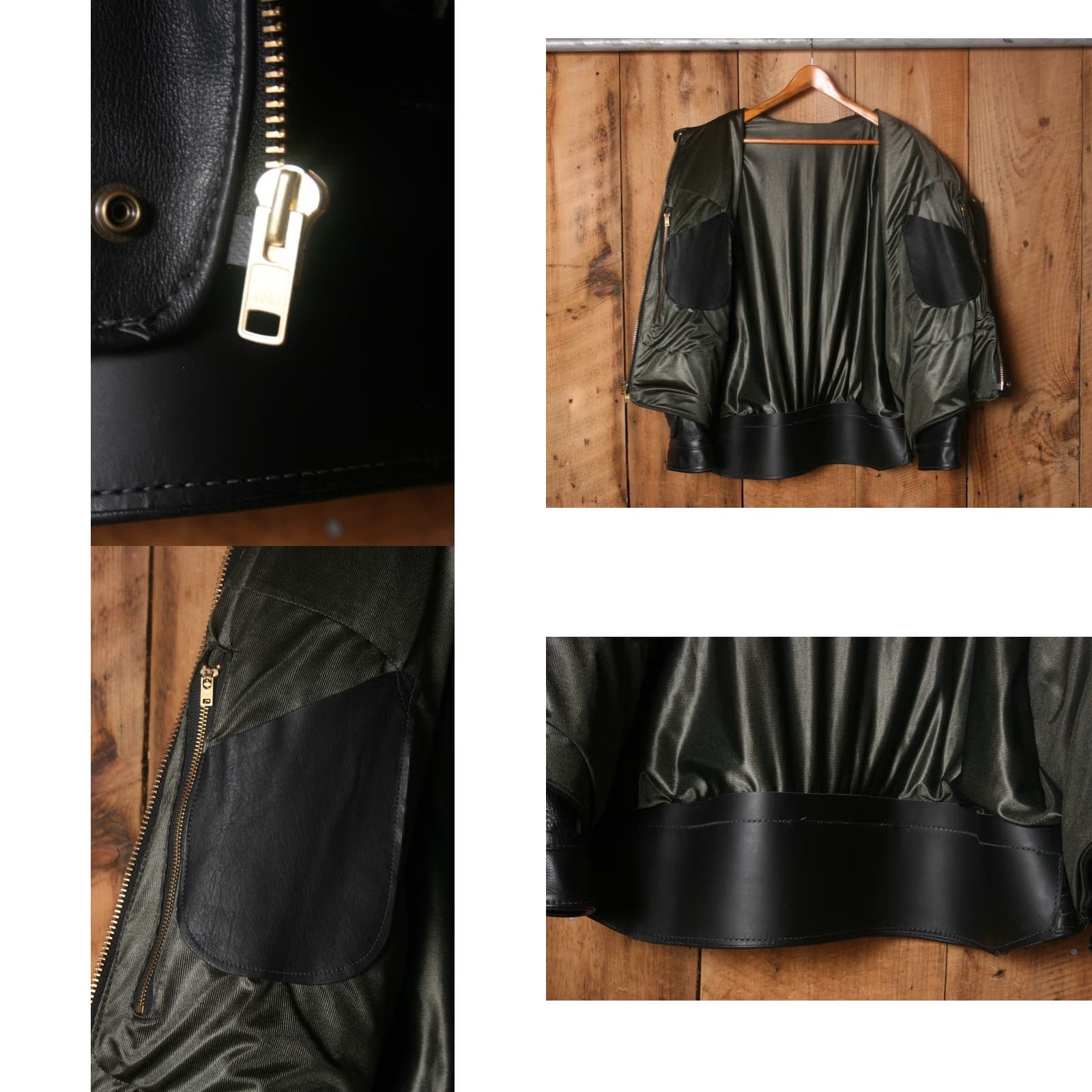 Vintage VINTAGE Stone Lake Leatherworks Custom Made Black Leather Motorcycle Jacket ≈ Sz. 3XL Mens Leather Jacket Motorcycle Black 3XL Size US XXL / EU 58 / 5 - 9 Thumbnail
