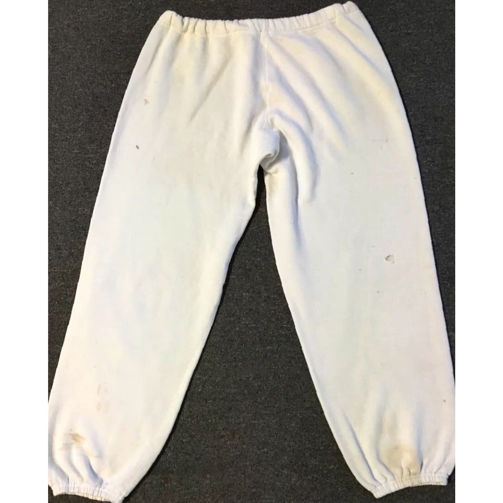 Vintage VINTAGE ASU Sweatpants L 80s 90s Distressed Faded Arizona State University College USA Discus Men pants White Regular Size L Shirts/Hoodies? Size US 33 - 6 Thumbnail
