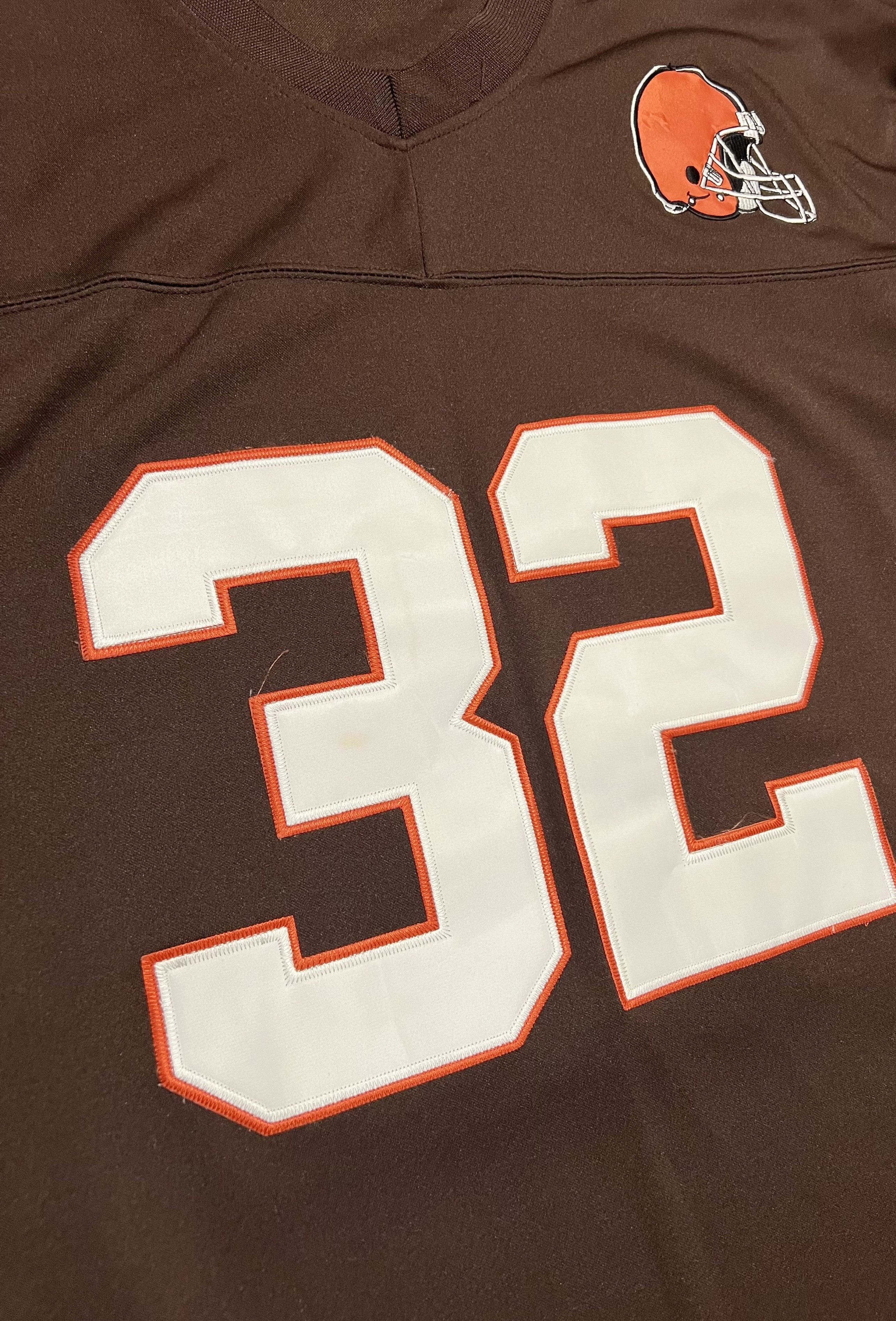 Mitchell & Ness Jim Brown Cleveland Browns Mitchell & Ness Vintage Jersey Size US XXL / EU 58 / 5 - 4 Thumbnail
