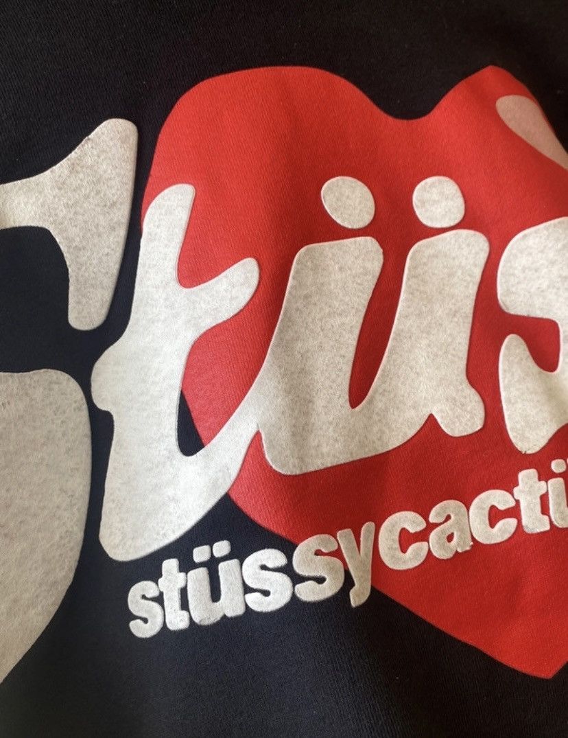 Cactus Plant Flea Market × Stussy Stussy x CPFM heart hoodie Size US XL / EU 56 / 4 - 4 Thumbnail