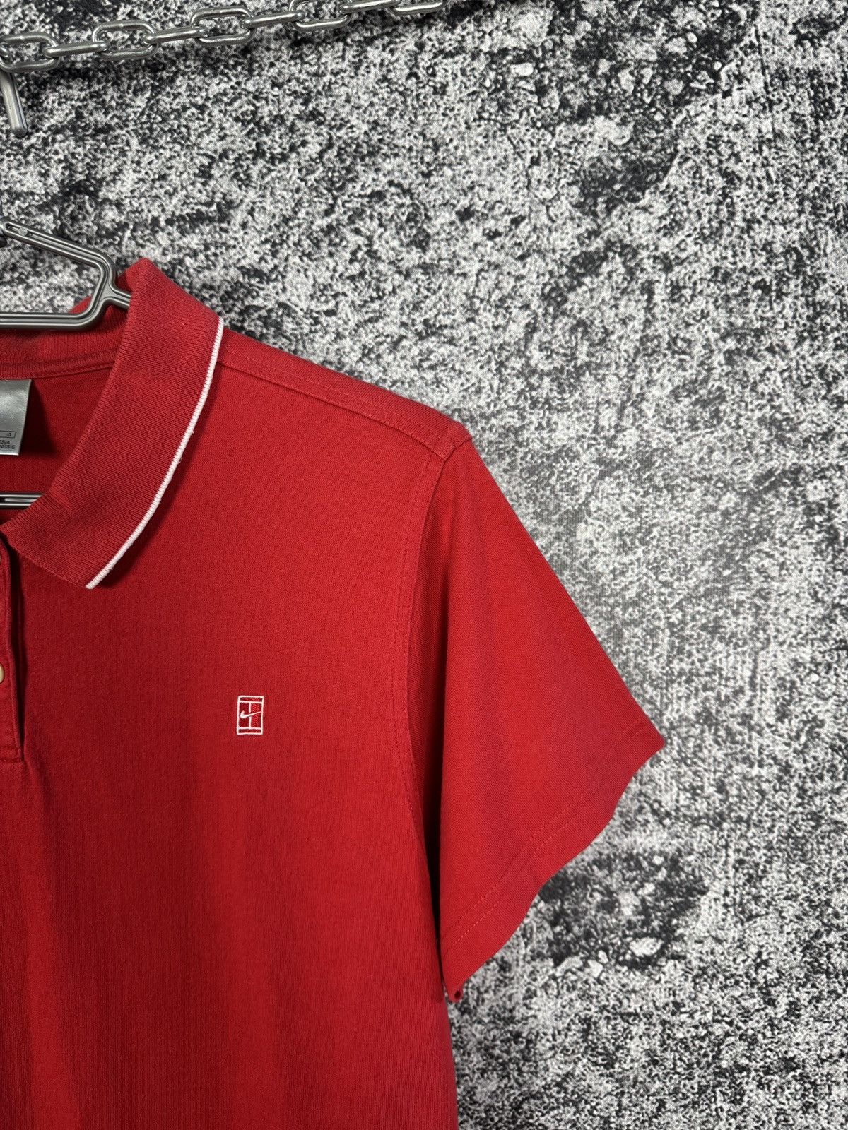 Nike Women’s Nike Court Tennis Polo Shirt Vintage Red Size L Size L / US 10 / IT 46 - 2 Thumbnail
