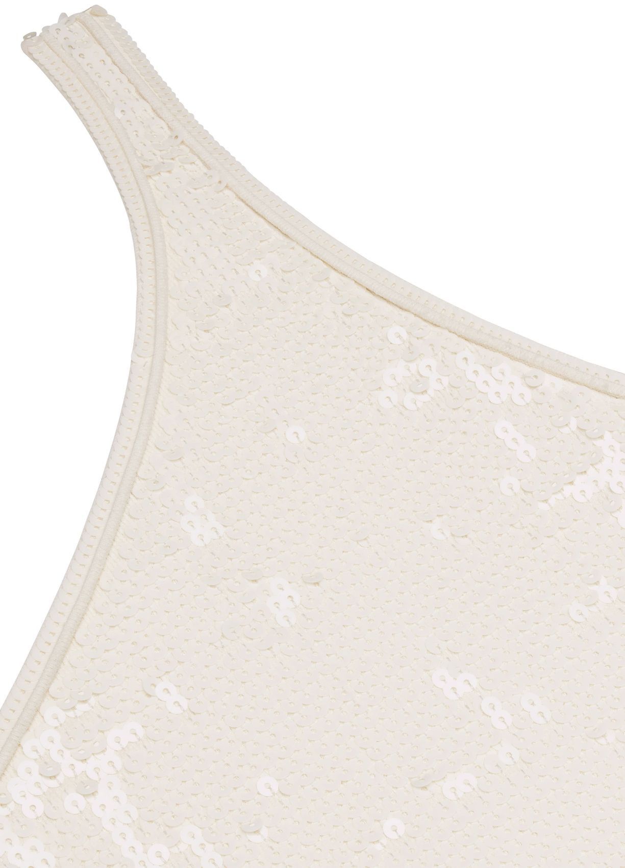 Celine o1w1db11124 Size: S / Embroidered Viscose Bra in White Size ONE SIZE - 3 Thumbnail