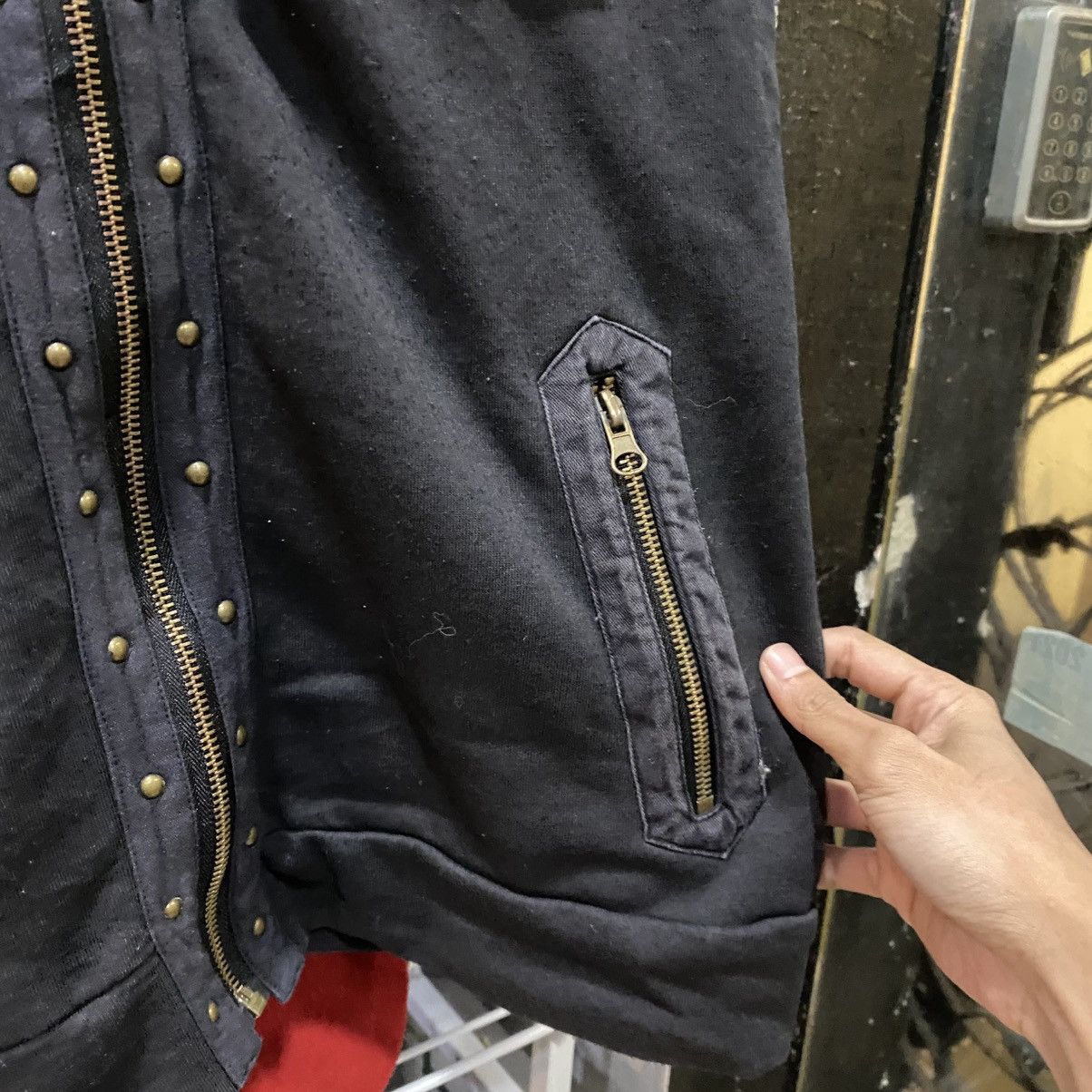 In The Attic In the Attic Judgement Zip Up Sweater Size US M / EU 48-50 / 2 - 7 Thumbnail