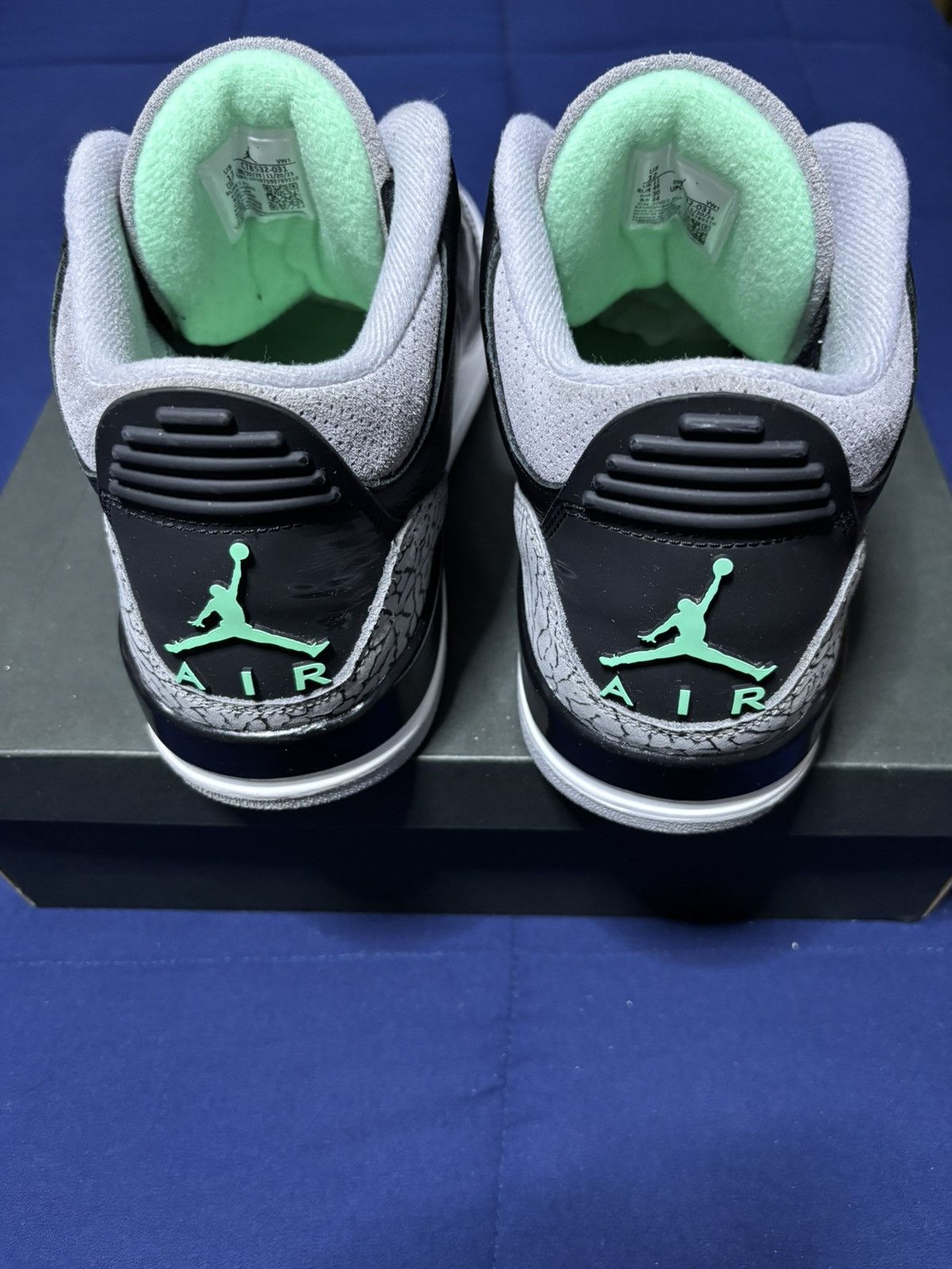 Jordan Brand Jordan 3 Retro Green Glow 2024 Size 12 Size US 12 / EU 45 - 4 Thumbnail