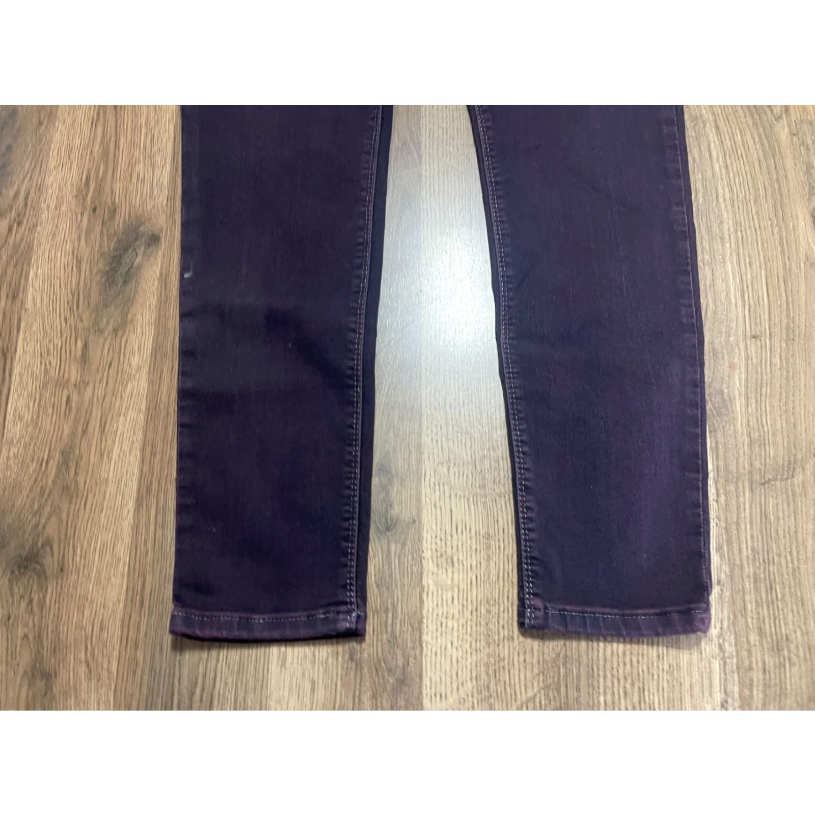 Vintage Laurie Felt Jeans Women's 25 Blue Denim Silky Overdye Skinny Stretch NWT Jeans Size 42" / US 20 - 3 Thumbnail