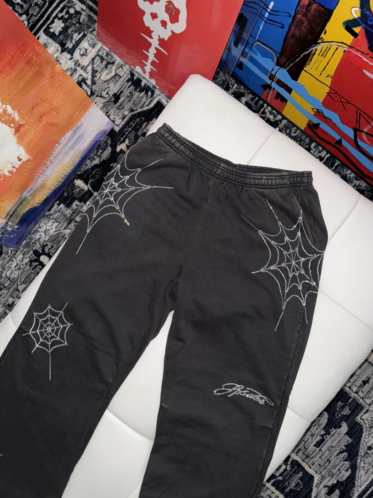 Sp5der WEB sweatsuit LARGE Size US L / EU 52-54 / 3 - 6 Thumbnail