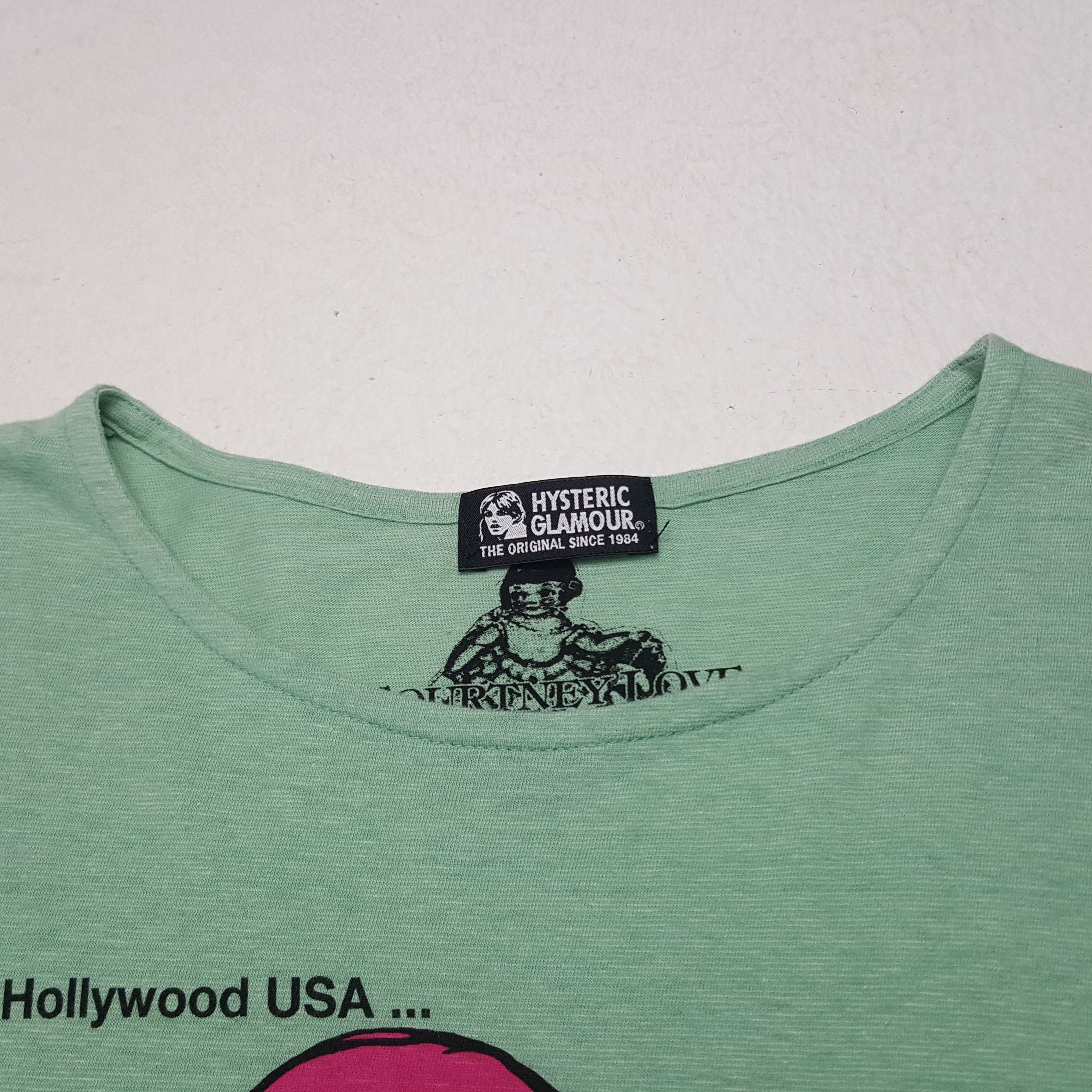 Hysteric Glamour × Japanese Brand × Vintage Vintage Hysteric Glamour x Courteney Love Tshirt Size M / US 6-8 / IT 42-44 - 5 Thumbnail
