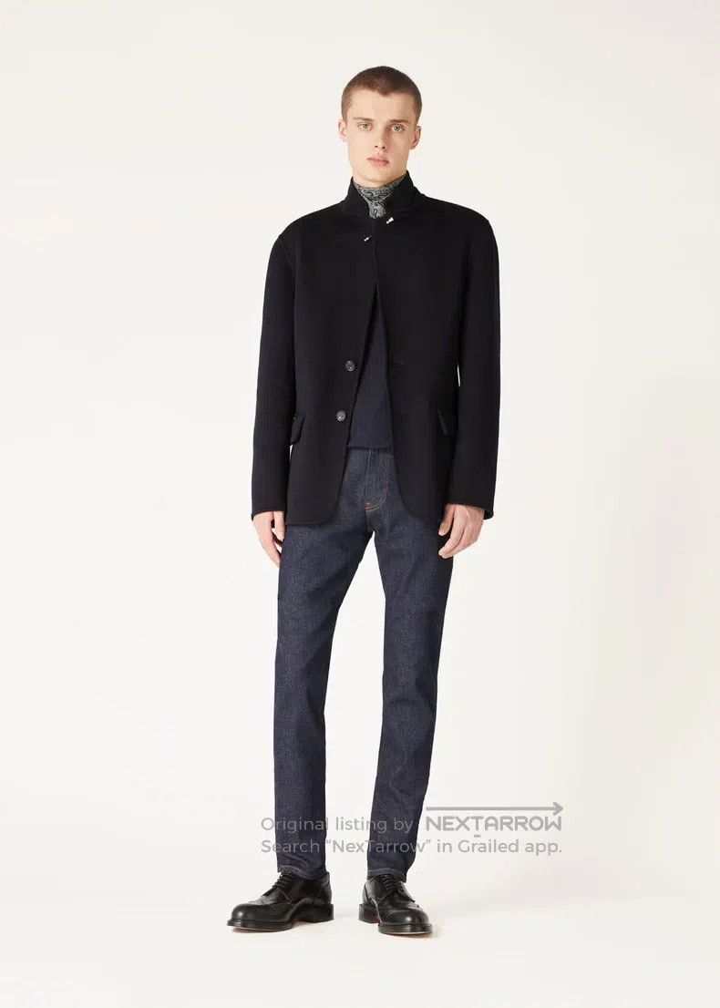 Loro Piana Loro Piana Cashmere fleece single-breasted jacket Size US M / EU 48-50 / 2 - 9 Thumbnail