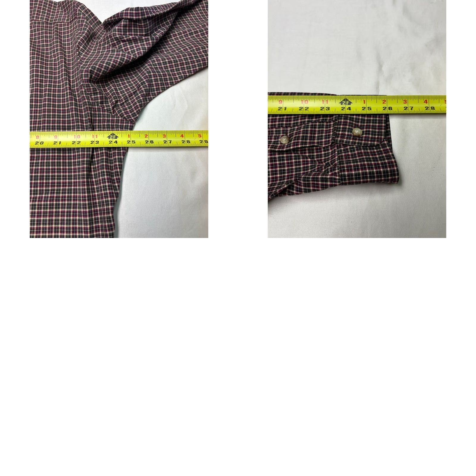 Polo Ralph Lauren Polo Ralph Lauren Mens Classic Fit Plaid Button Down Shirt L Burgundy Navy Multicolor Patchwork? Size US L / EU 52-54 / 3 - 8 Thumbnail