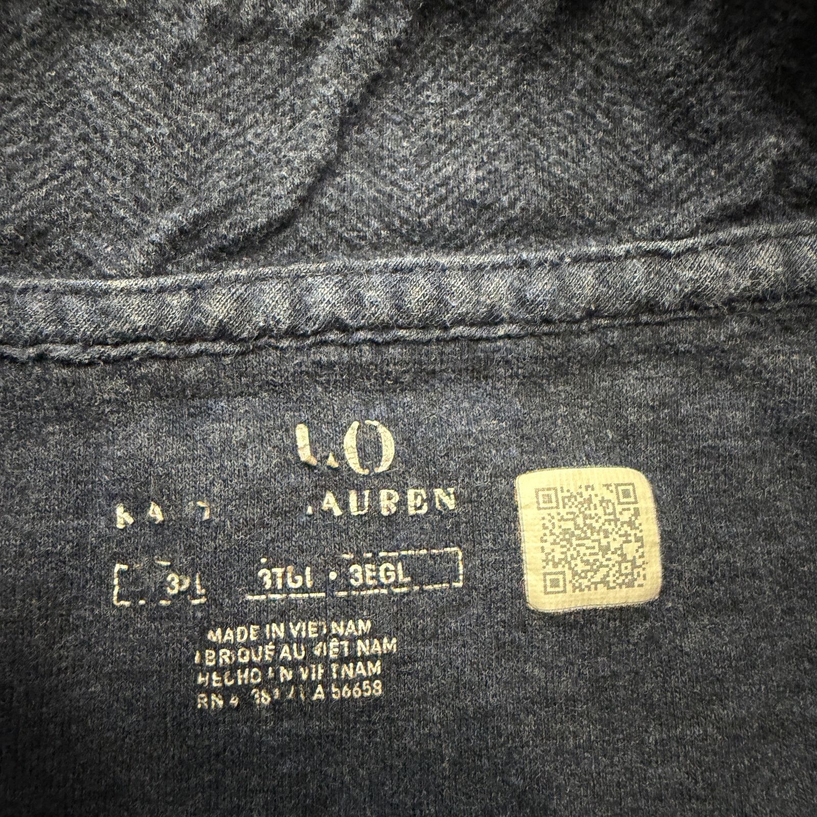 Polo Ralph Lauren Polo Ralph Lauren Knit Quarter Zip 3XL Blue Pullover Stretch Size US XXL / EU 58 / 5 - 4 Thumbnail