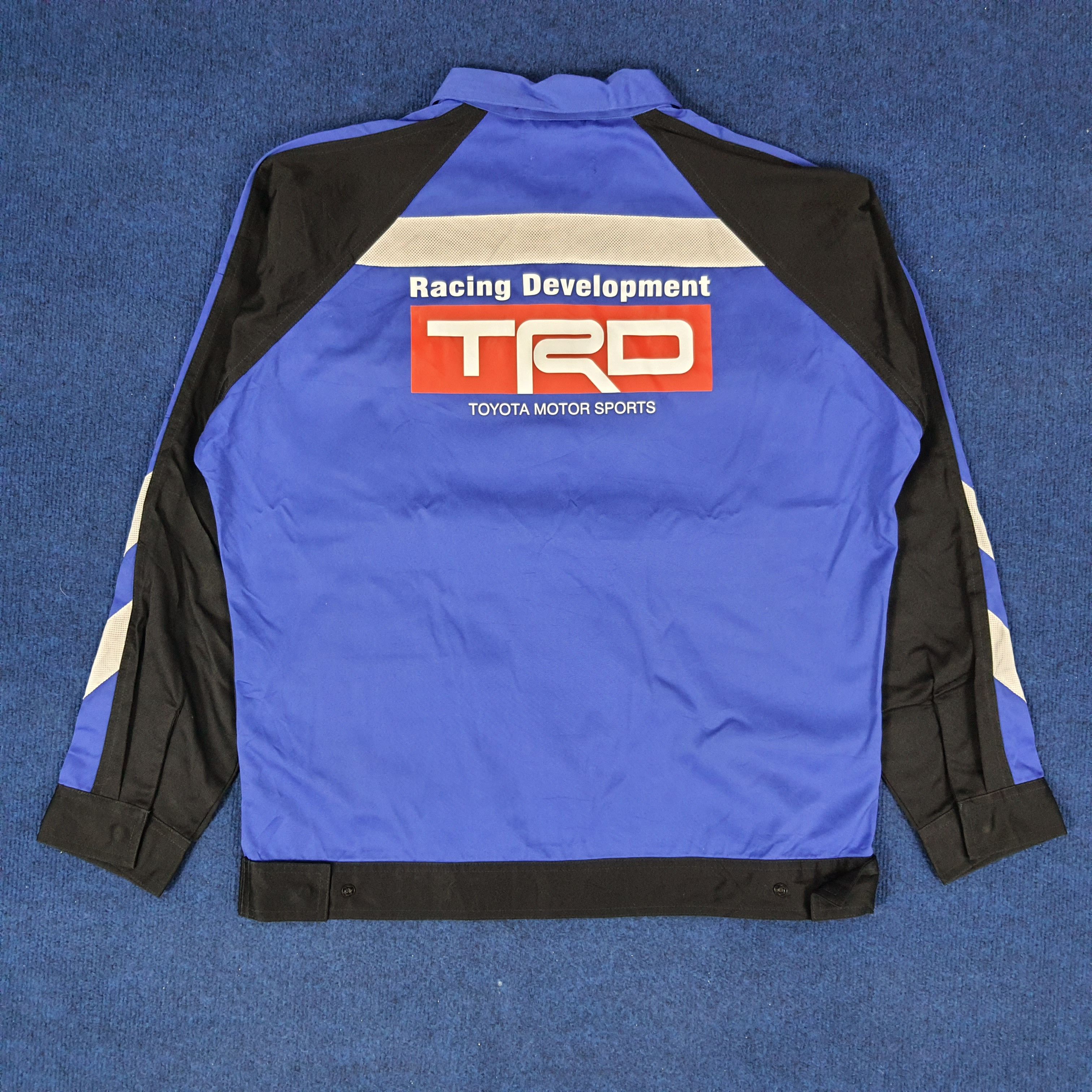 Japanese Brand × Vintage Vintage TRD Toyota Racing Development Motorsports Jacket Size US L / EU 52-54 / 3 - 1 Thumbnail