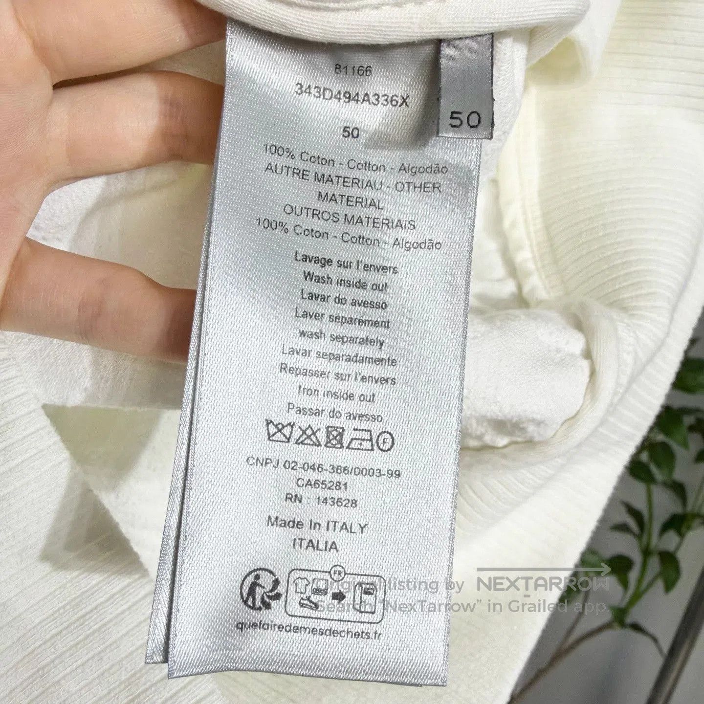 Dior Dior White Diamond Pattern Denim Jacket. Size US M / EU 48-50 / 2 - 4 Thumbnail