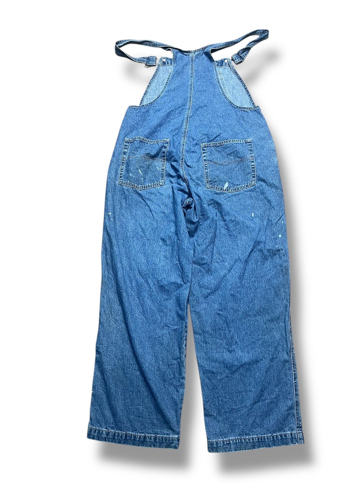 St. Johns Bay Vintage St. John's Bay (SJB) Denim Overalls - (42) Size US 37 - 2 Thumbnail