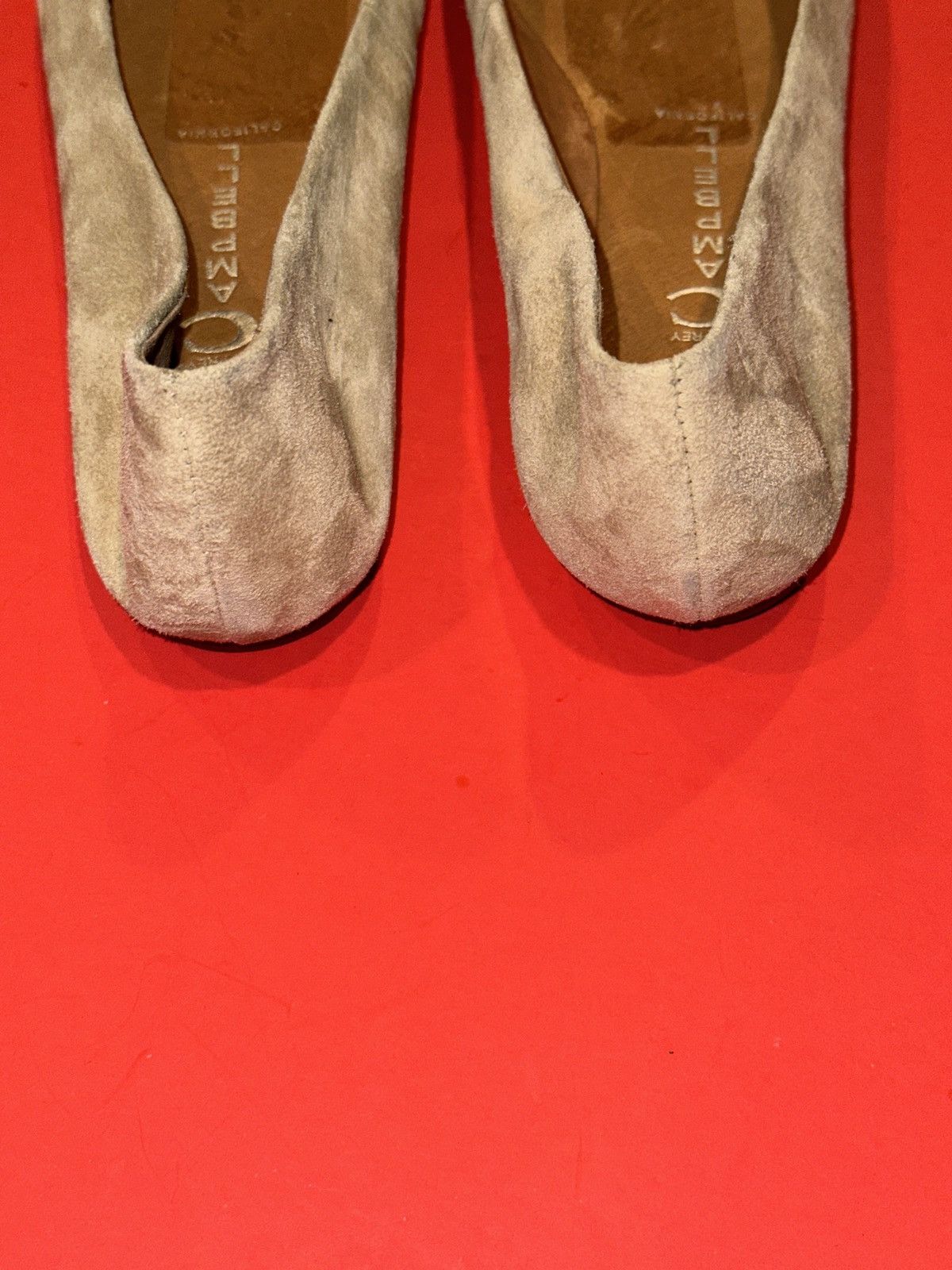 Jeffrey Campbell Jeffrey Campbell Seriously Cream Suede Ballet Flats 9 US Size US 9 / IT 39 - 4 Thumbnail