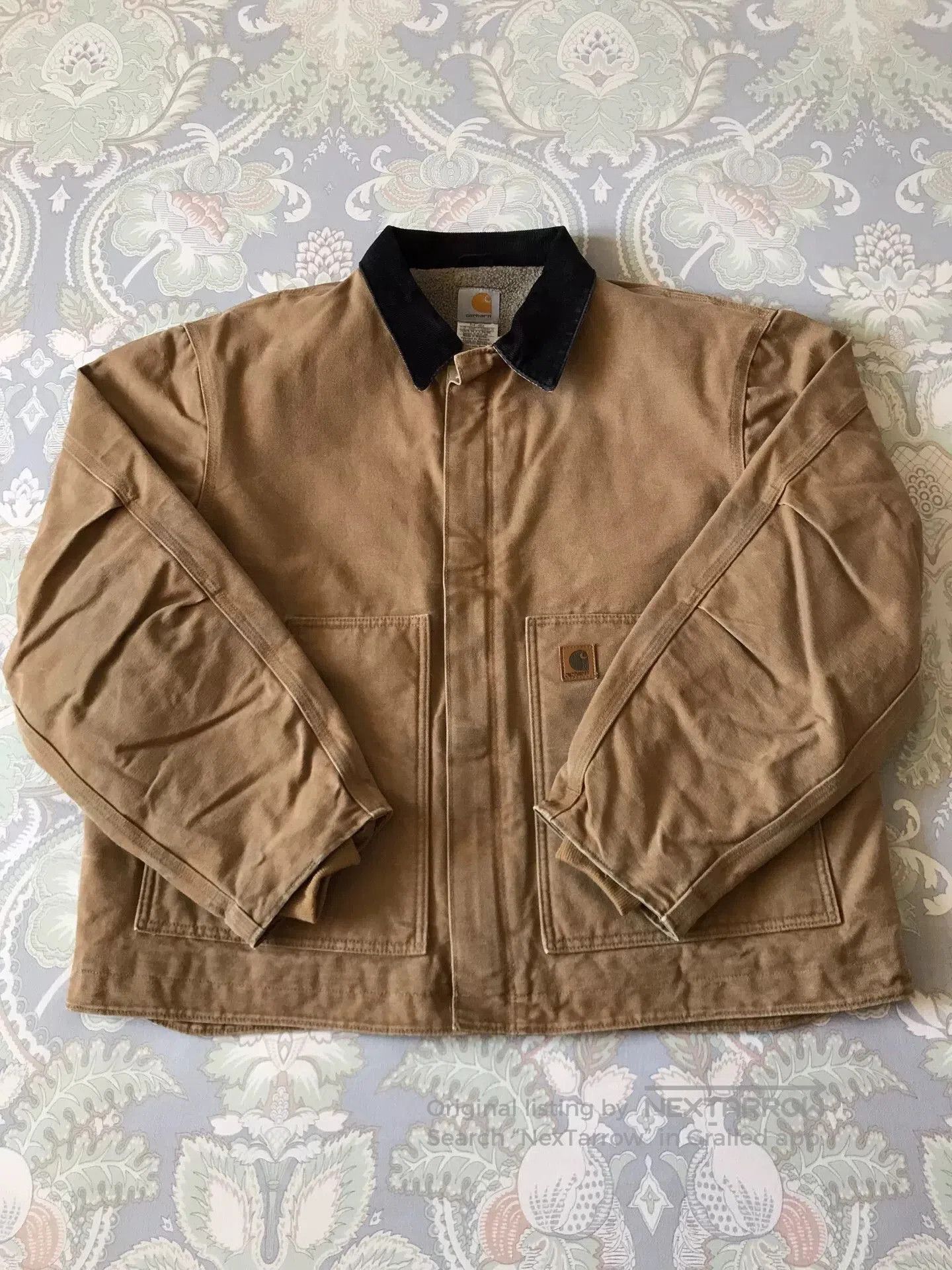 Carhartt Carhartt J164 Washed Canvas Jacket. Size US XL / EU 56 / 4 - 1 Thumbnail