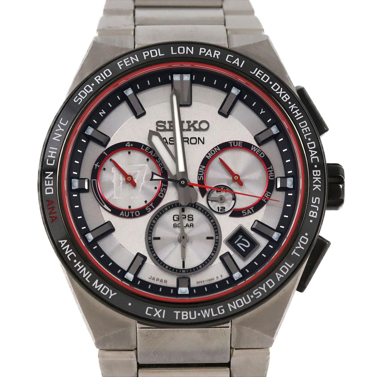 Seiko Seiko Astron GPS Shohei Ohtani Limited Titanium Metal Quartz 5X53-0BX0/SBXC125 DUTY FREE for USA